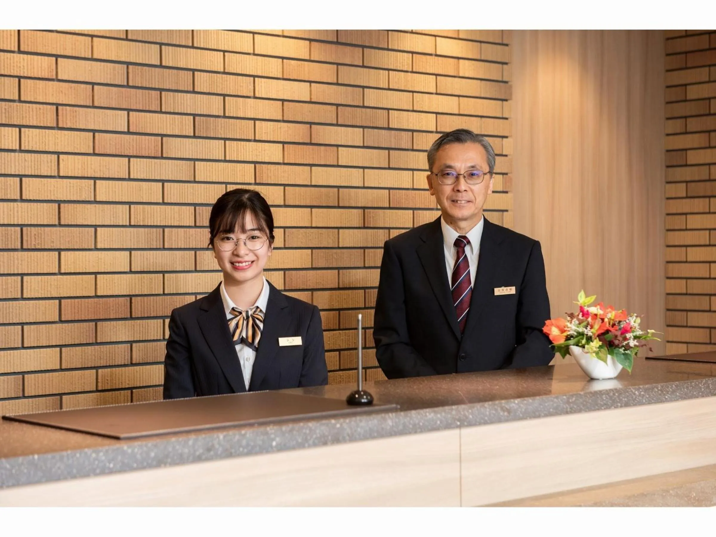 Staff in Amagasaki Plaza Hotel Hanshin Amagasaki
