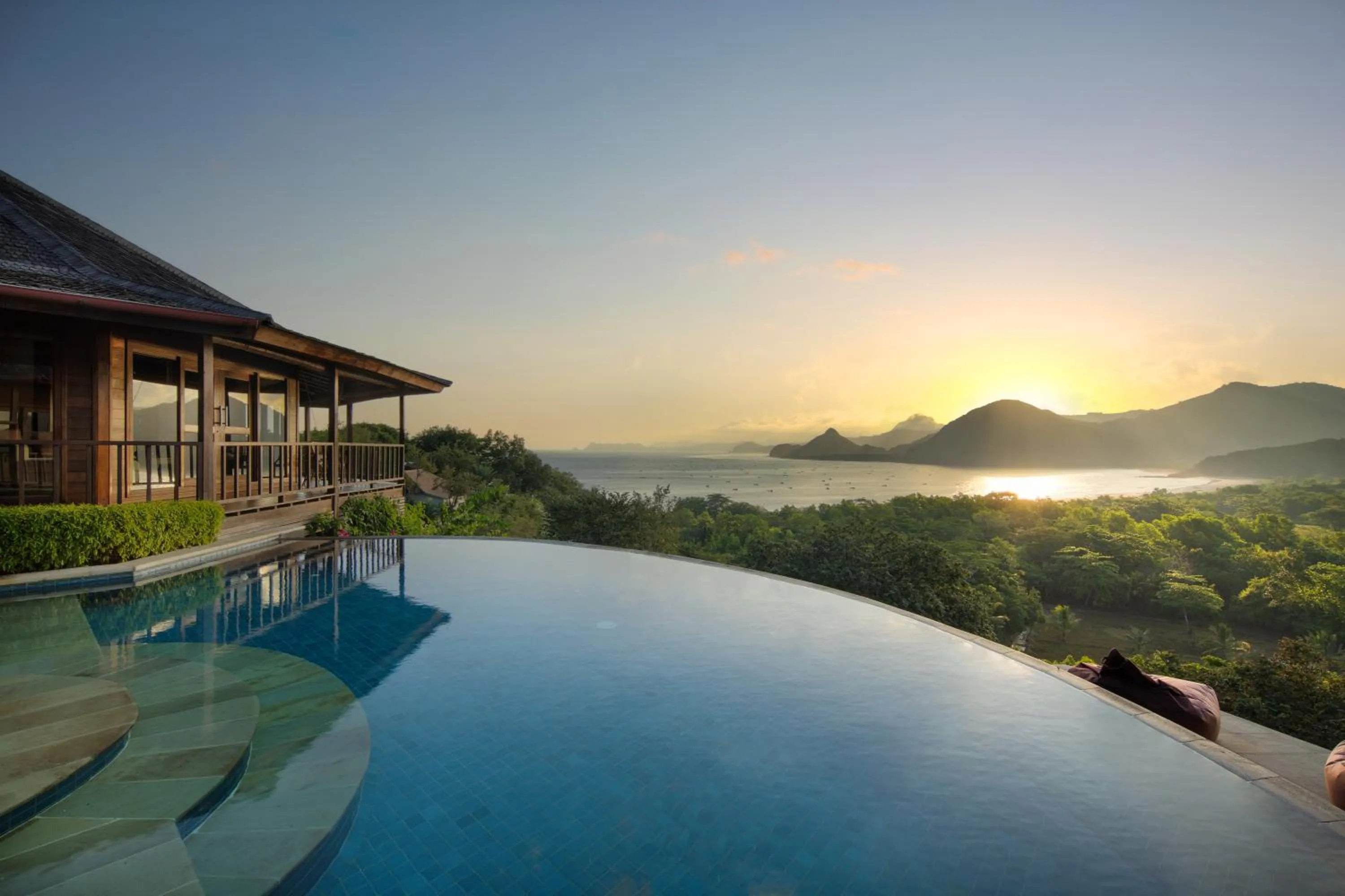 Patio in Sempiak Seaside Resort