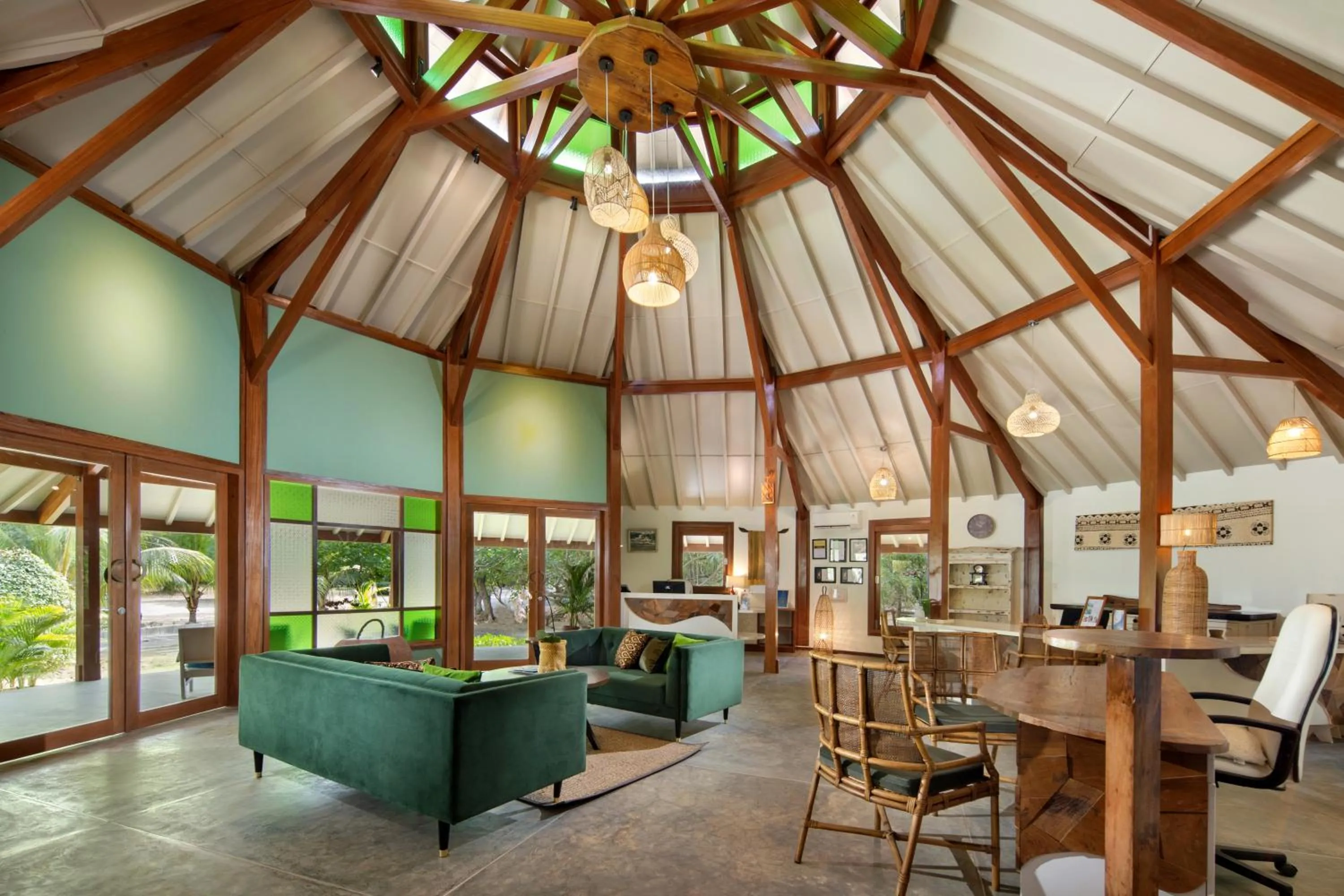 Property building in Sempiak Seaside Resort