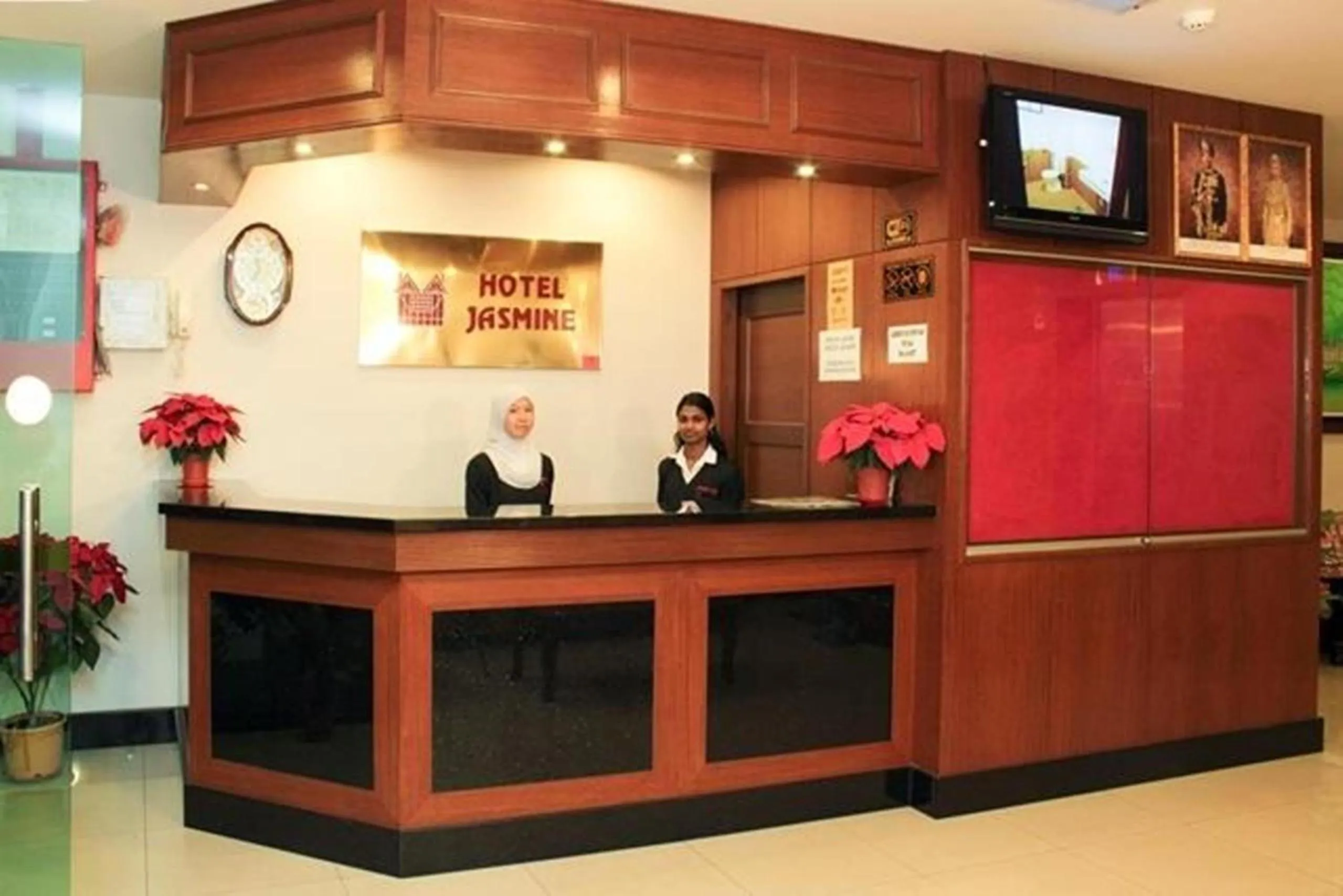 Lobby or reception in Jasmine Hotel