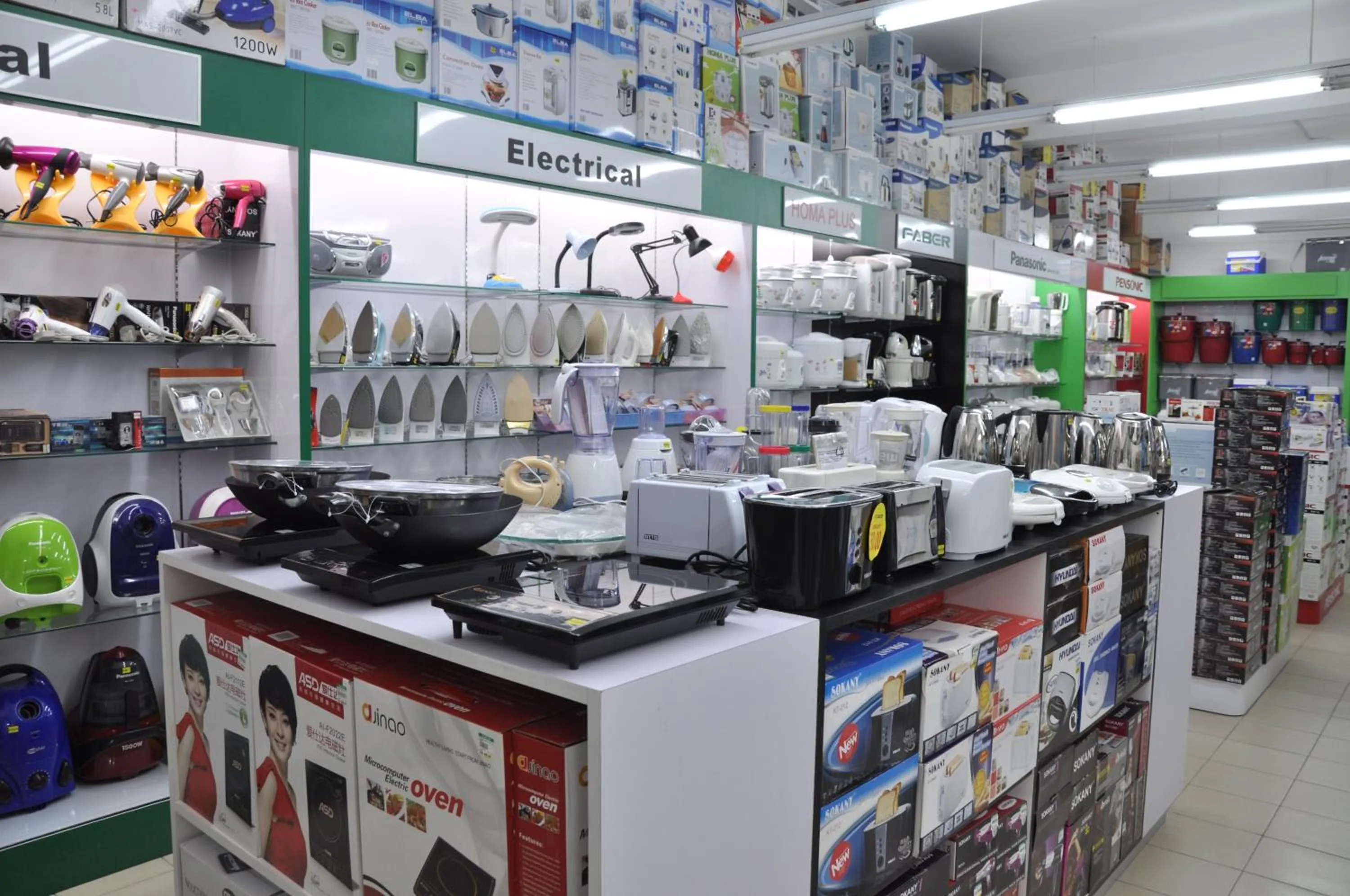 Shopping Area in Salim Inn