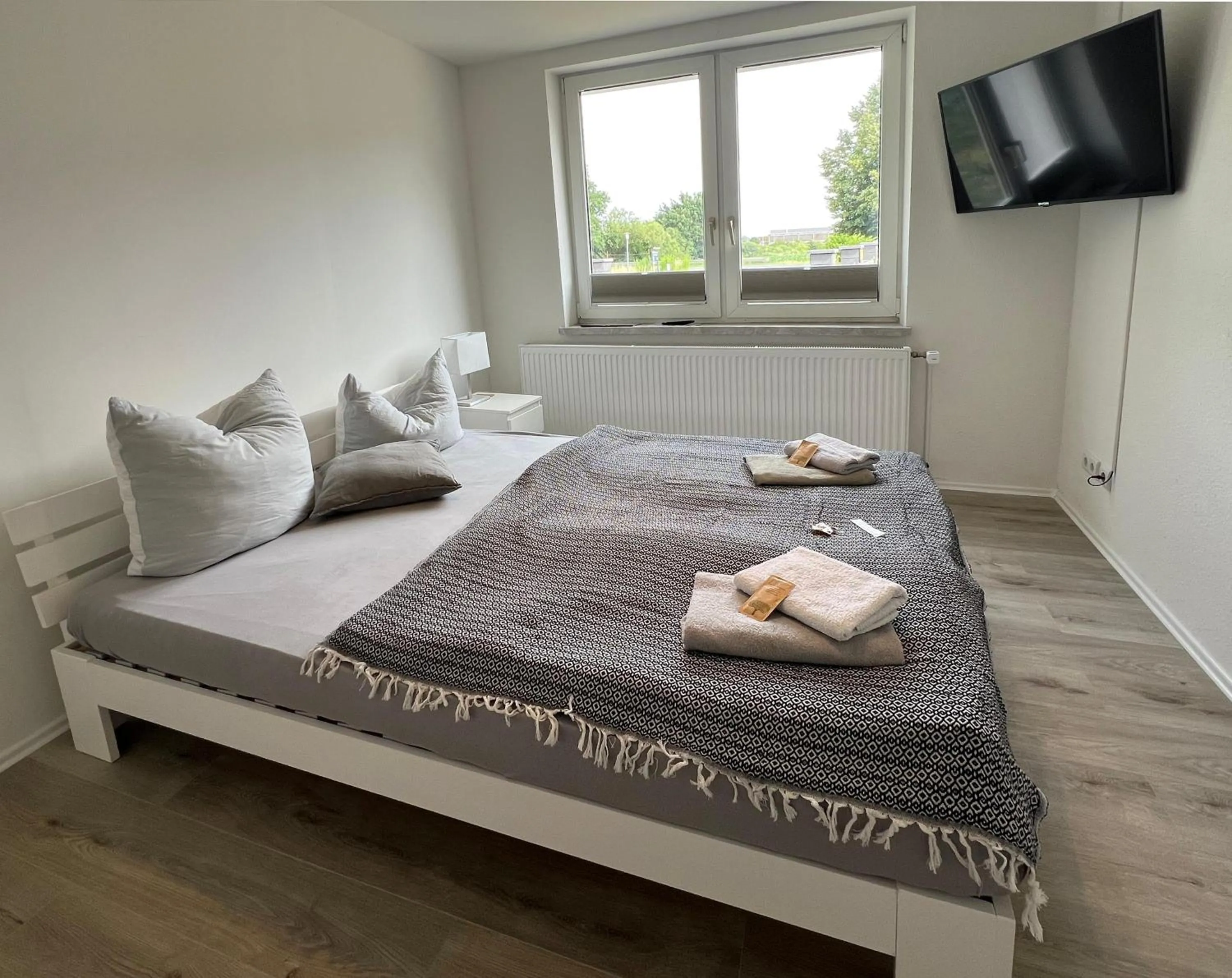 Bedroom, Bed in Landlust Hotel