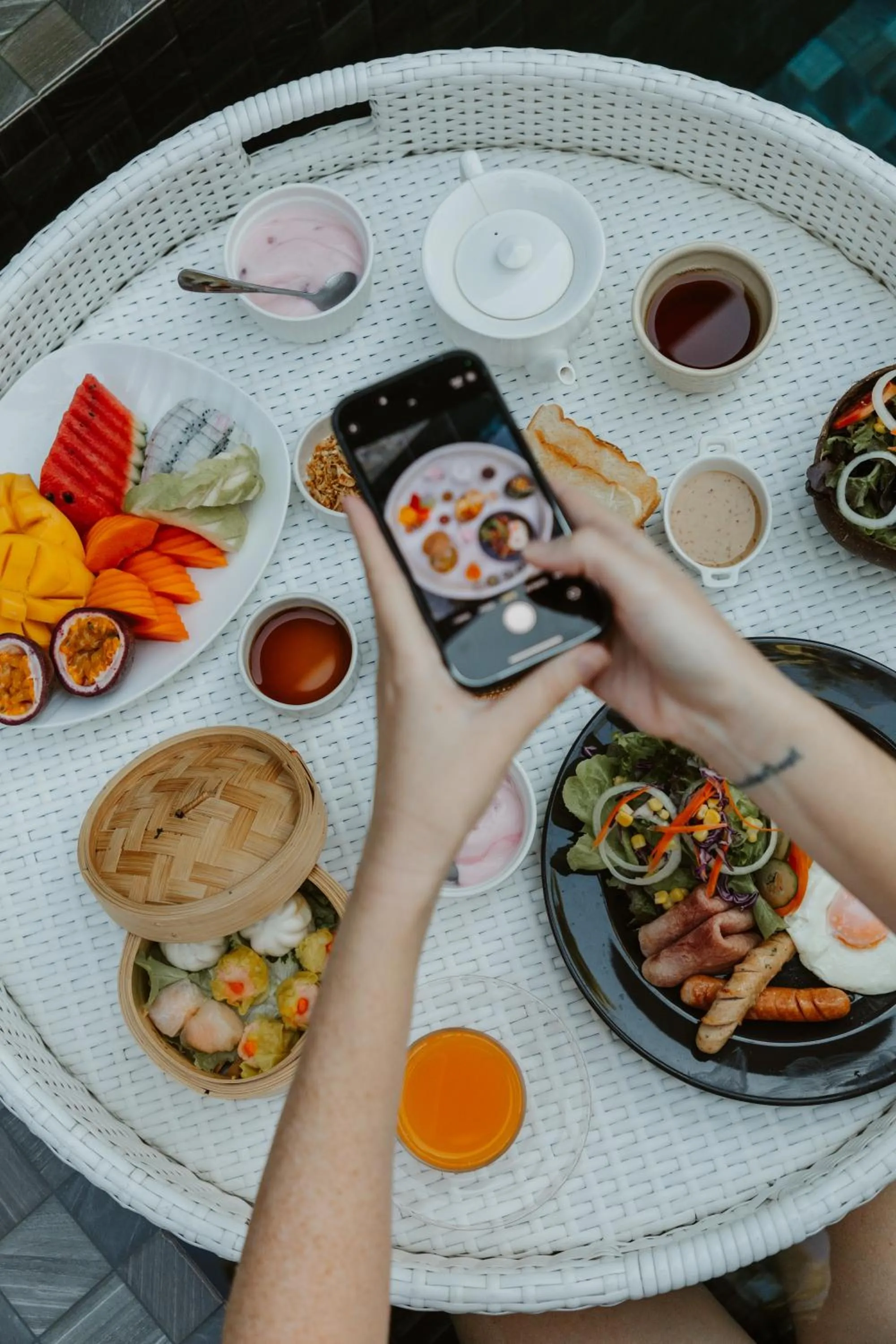 Breakfast in Arun Dara Villa