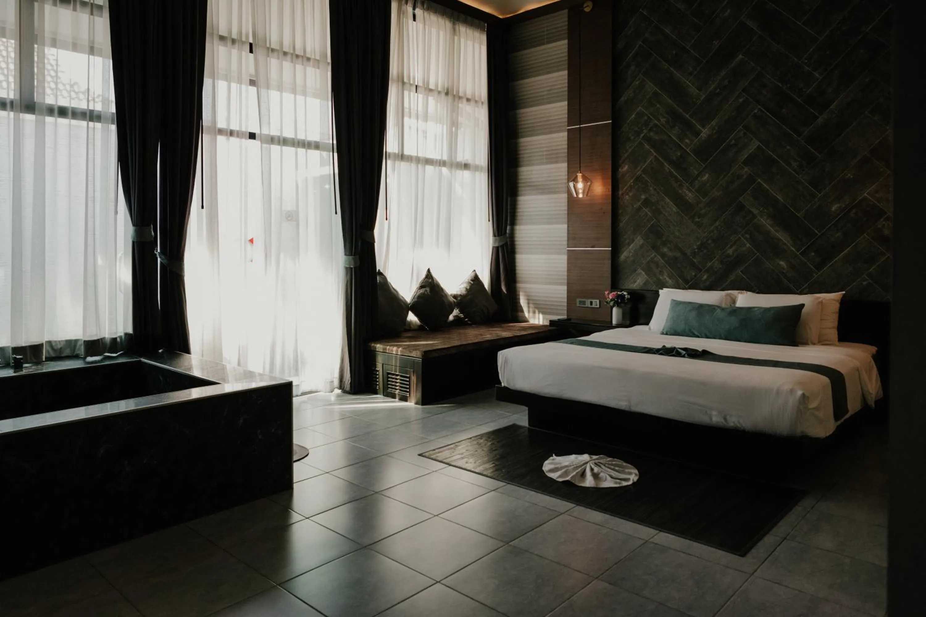 Bed in Arun Dara Villa