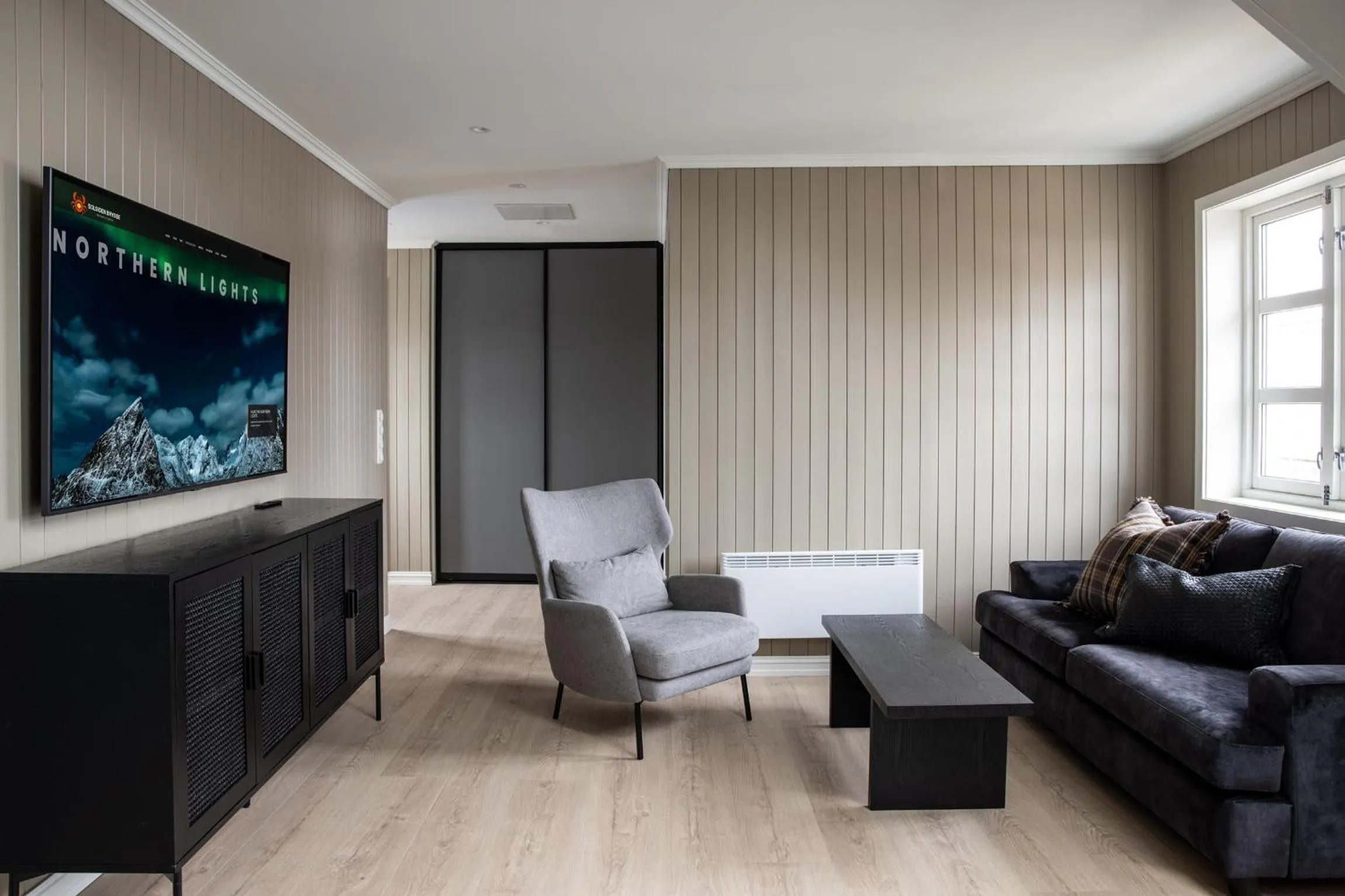 TV and multimedia in Solsiden Brygge Rorbuer