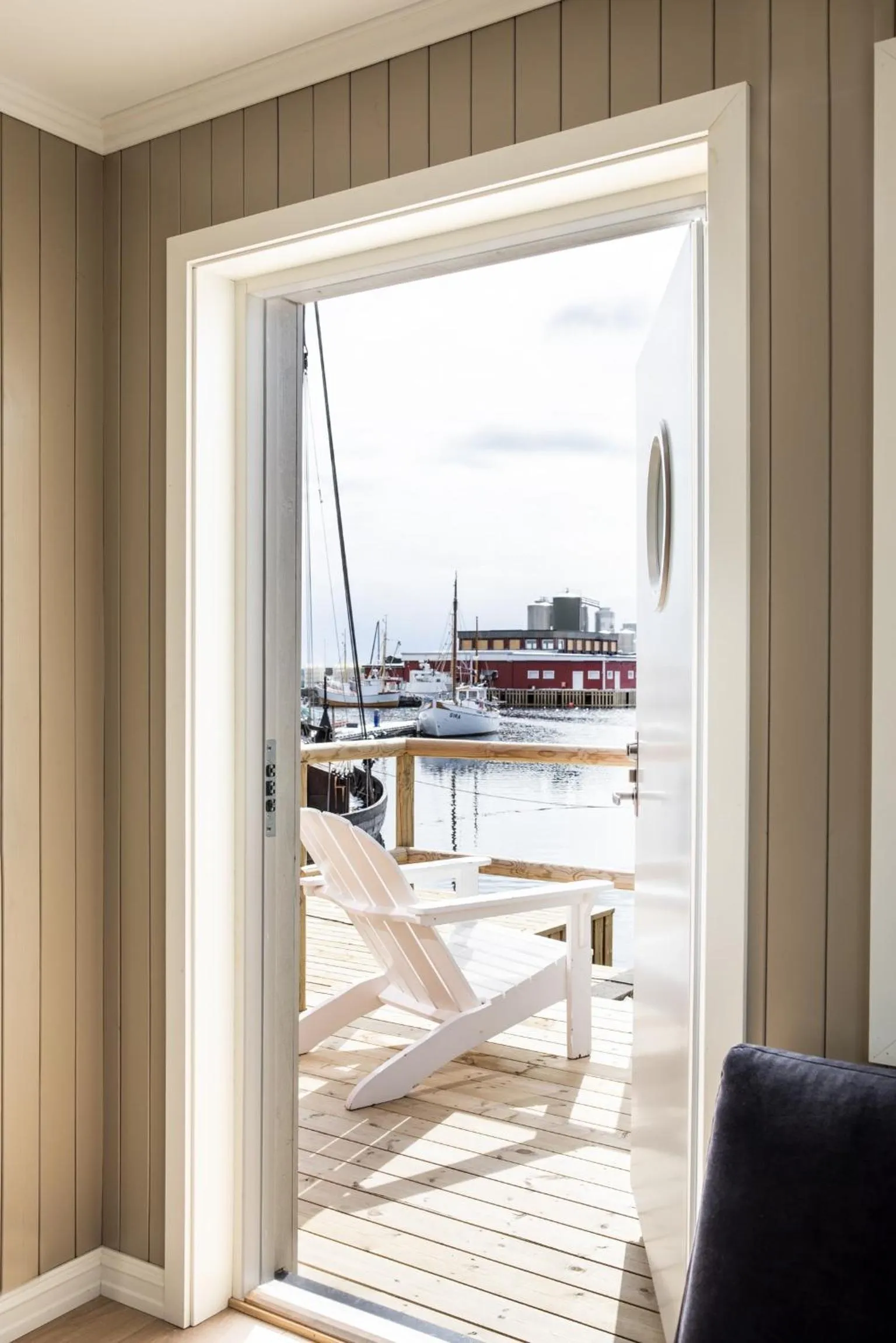 Sea view in Solsiden Brygge Rorbuer