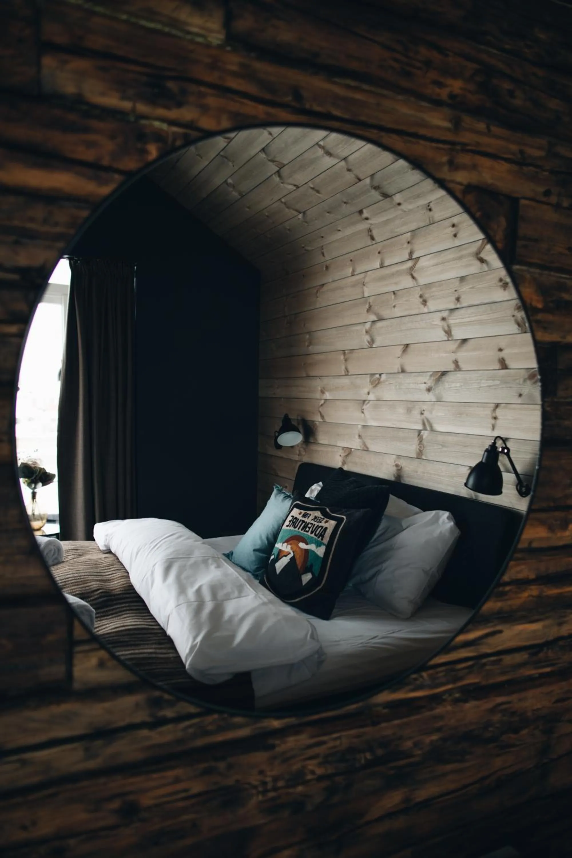 Bed in Solsiden Brygge Rorbuer