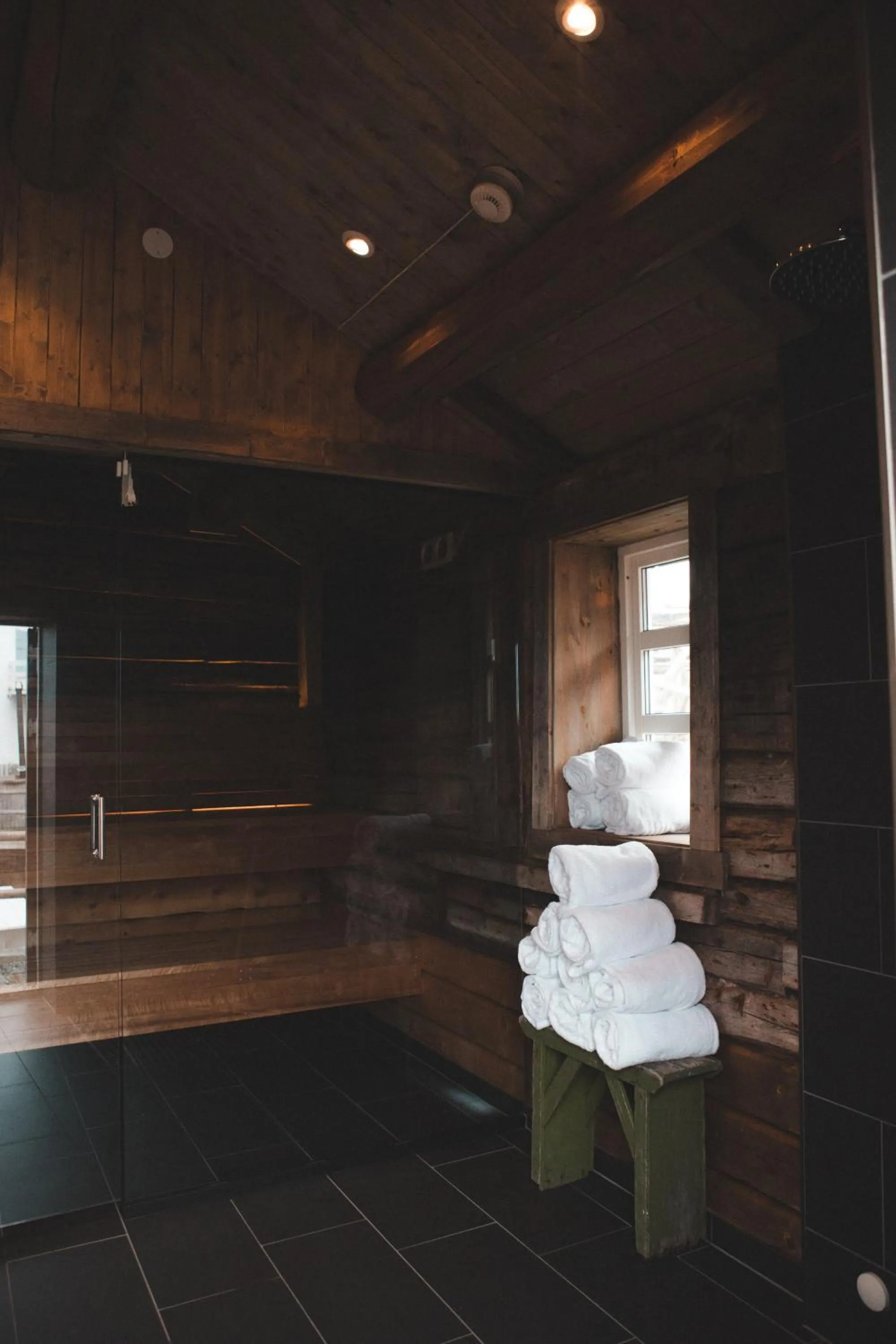 Sauna in Solsiden Brygge Rorbuer