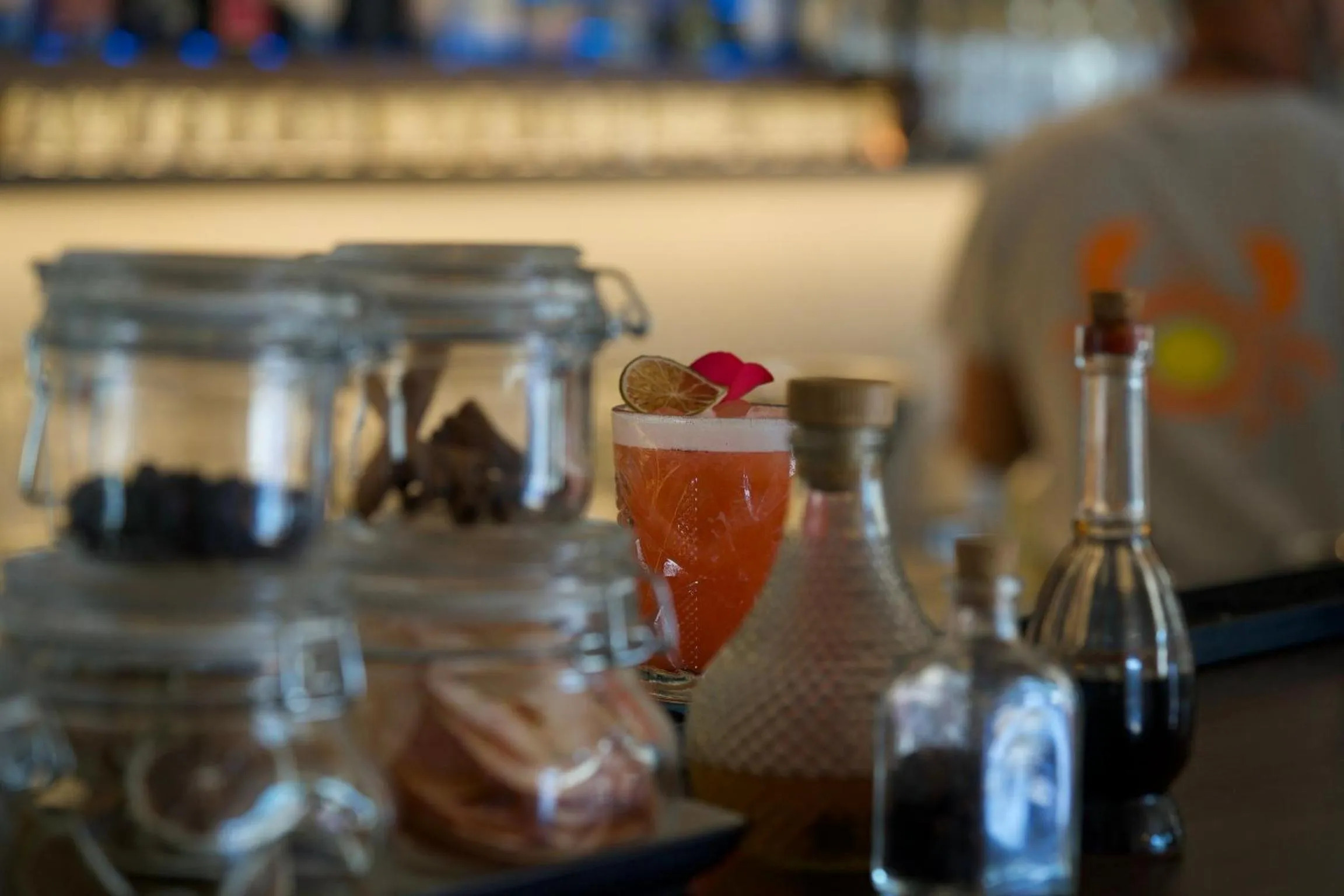 Drinks in Solsiden Brygge Rorbuer