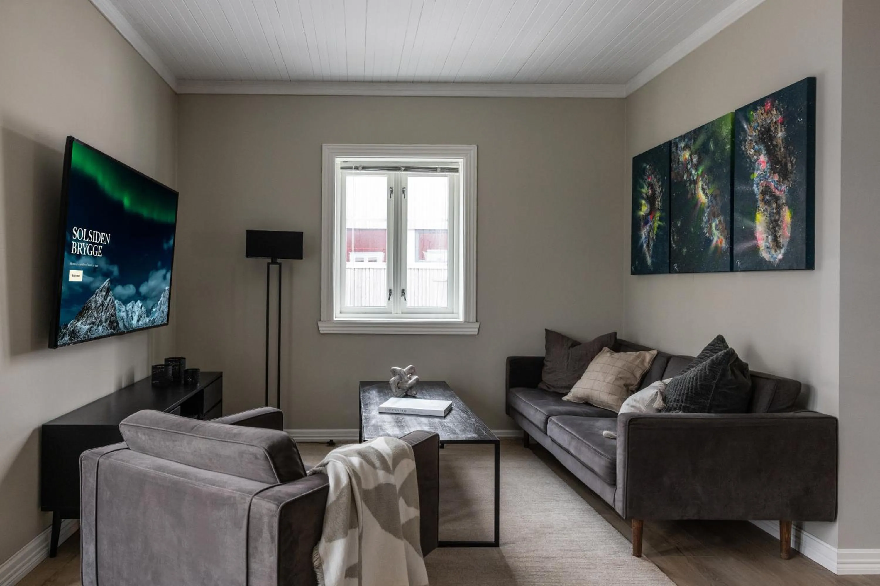 TV and multimedia in Solsiden Brygge Rorbuer