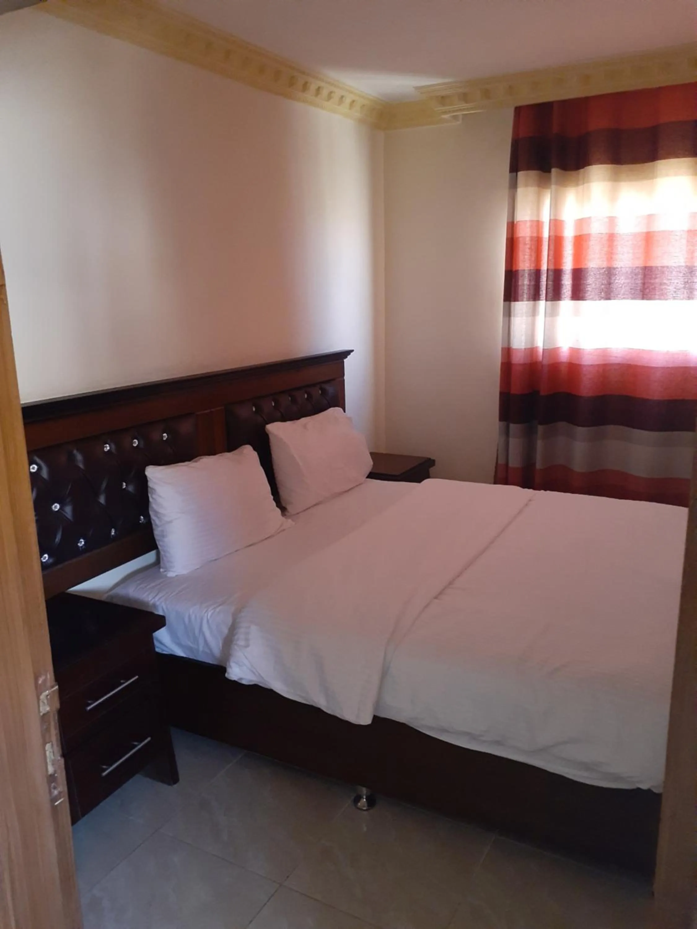 Bed in Petra Visitors Hotel