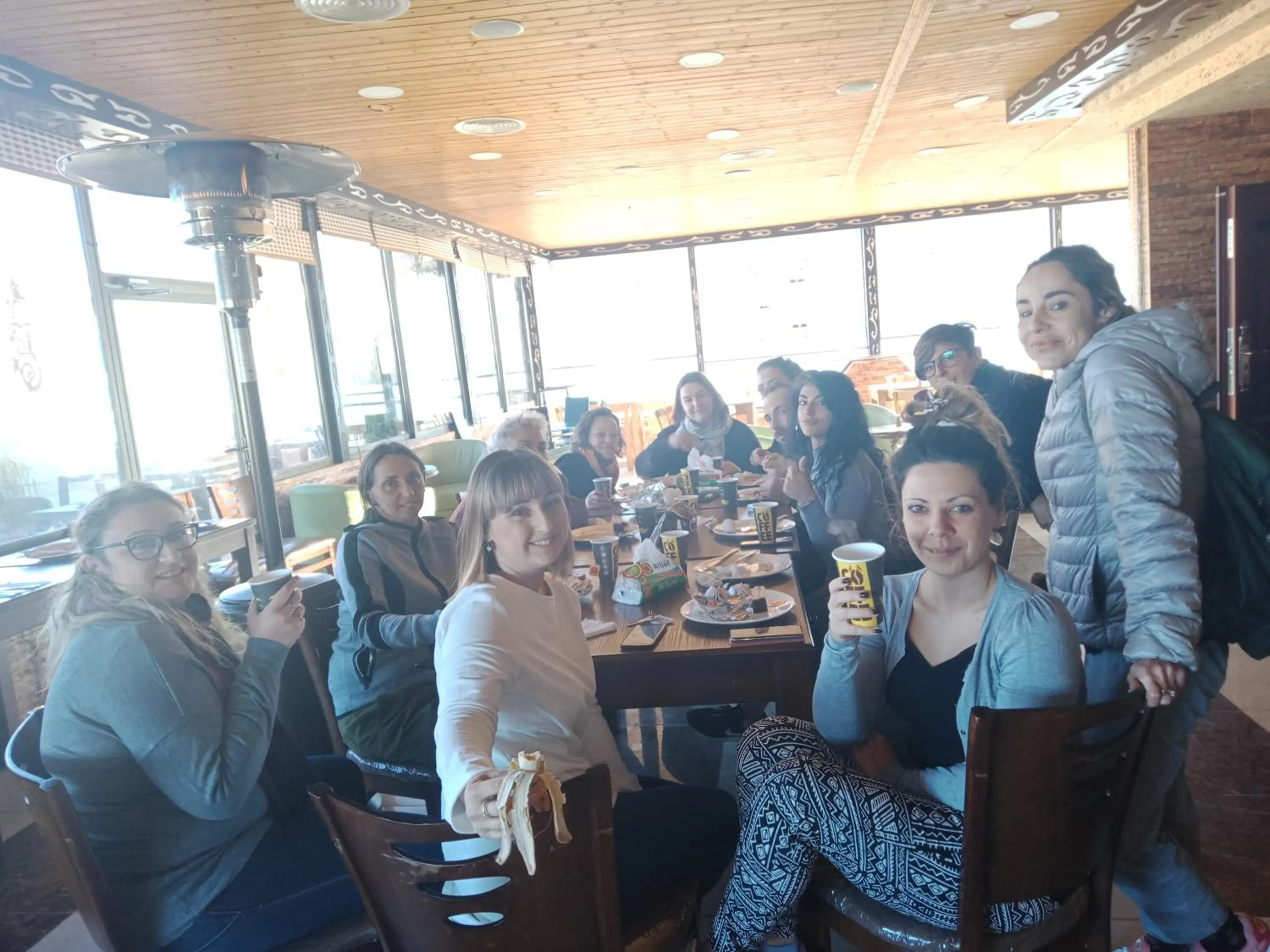 Restaurant/places to eat in Petra Visitors Hotel