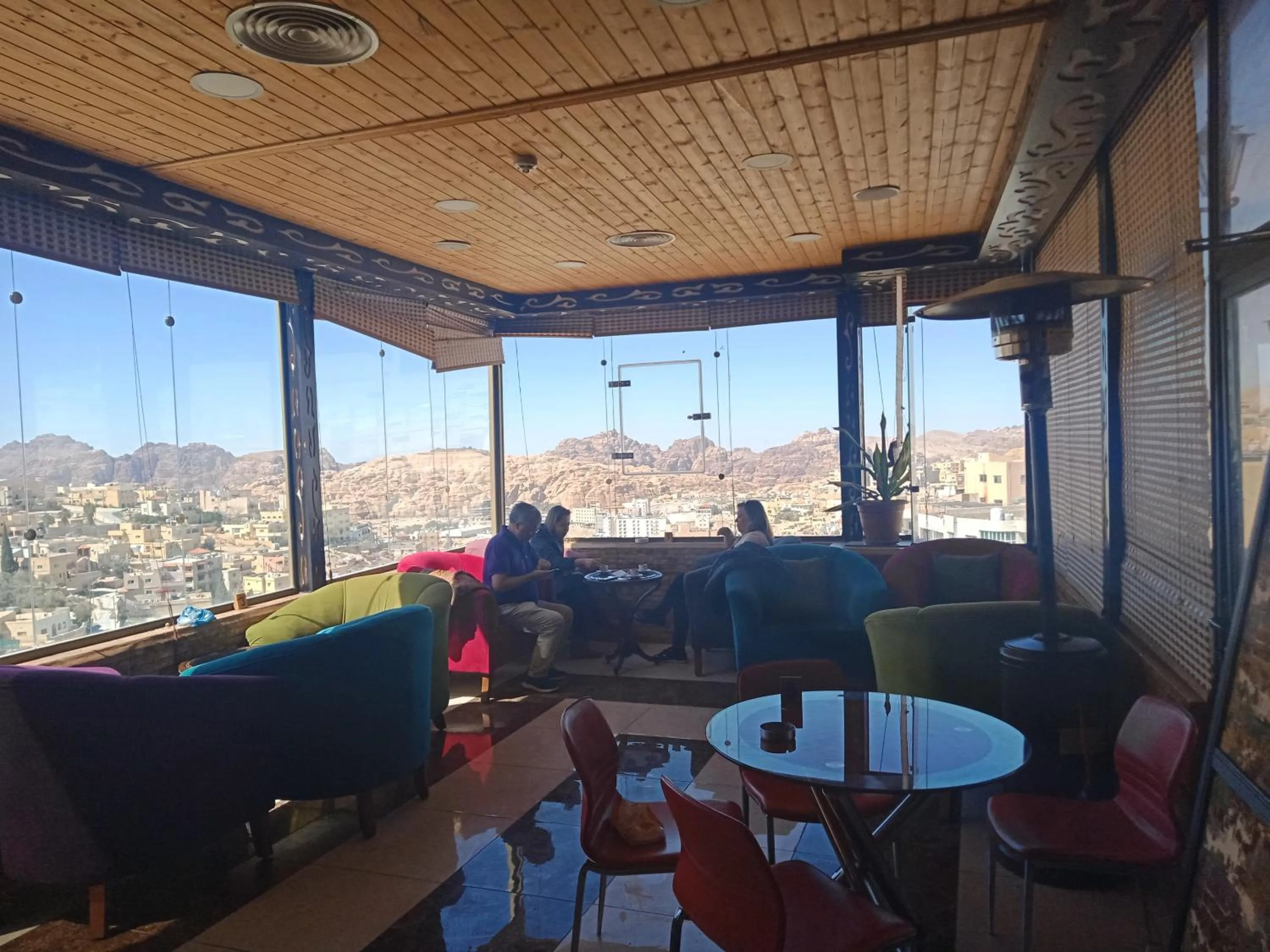 Lounge or bar in Petra Visitors Hotel