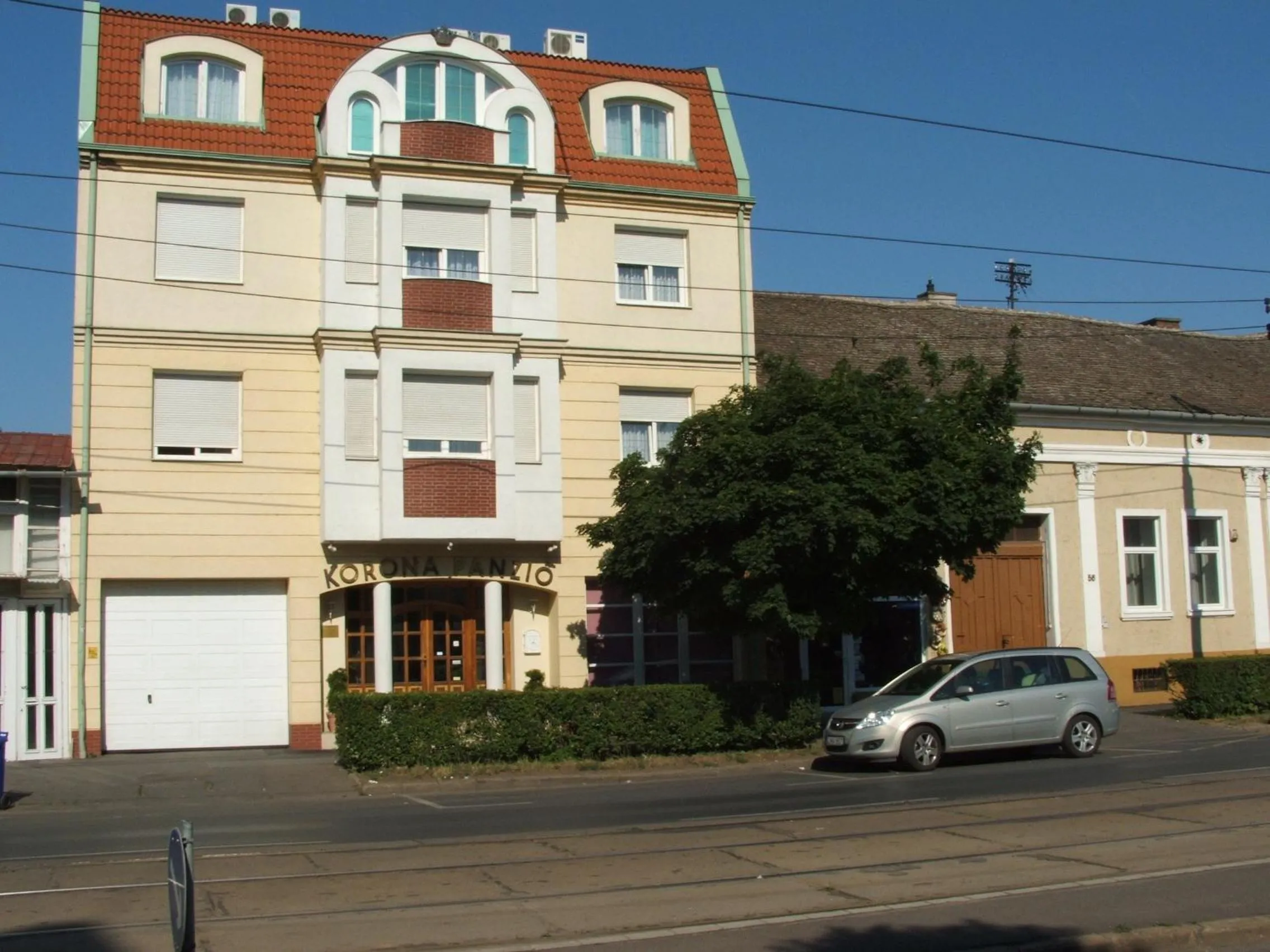 Property building in Korona Panzió