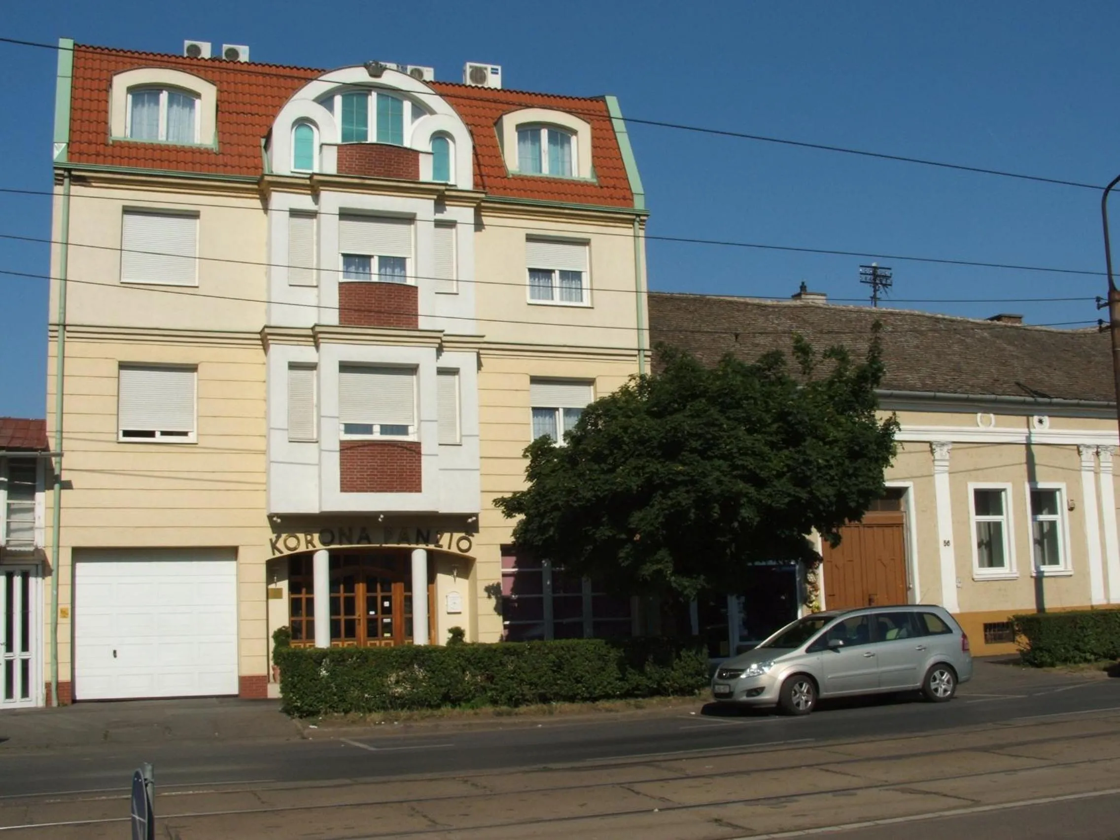 Property building in Korona Panzió