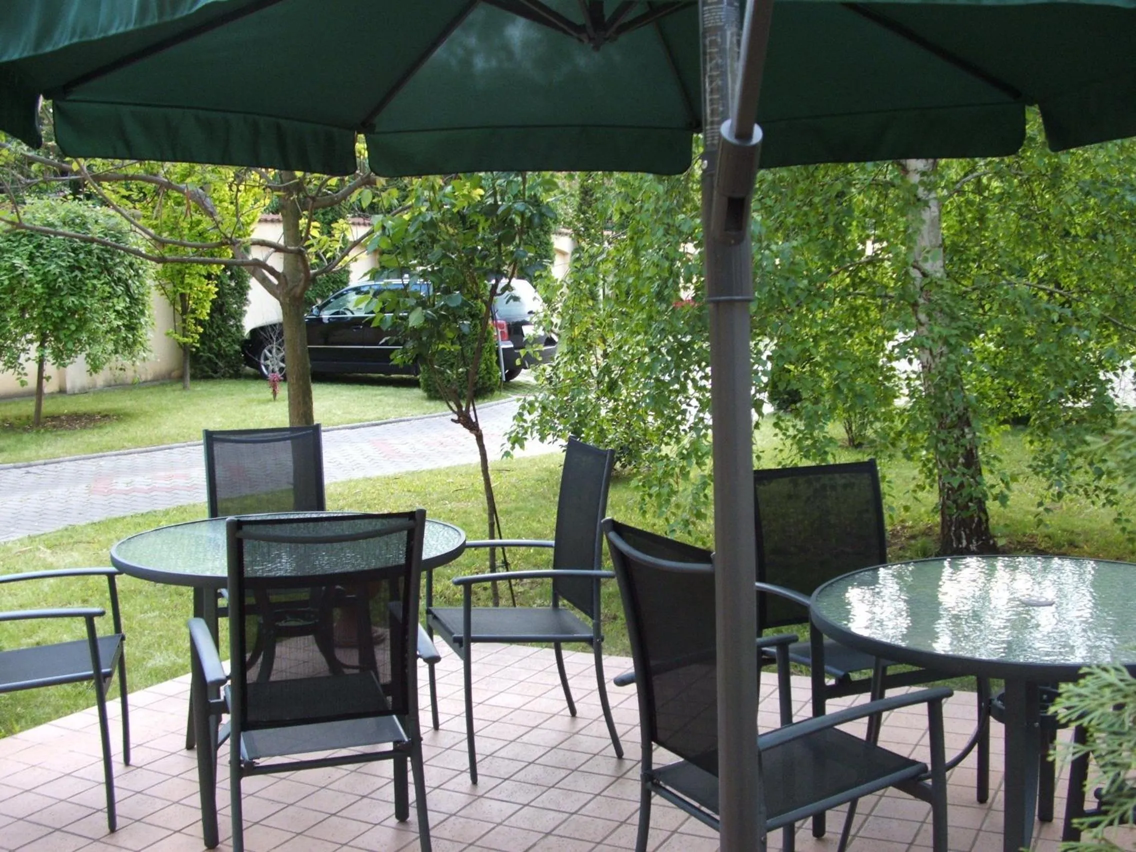Garden in Korona Panzió