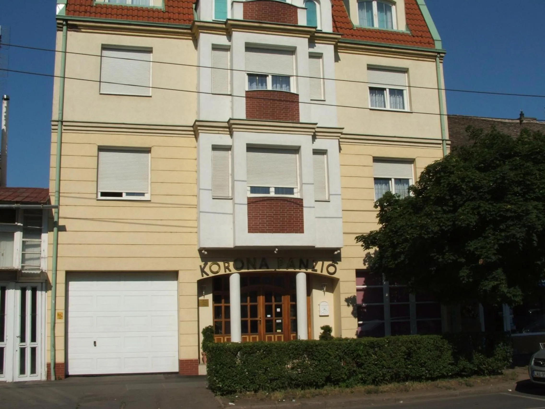 Property building in Korona Panzió
