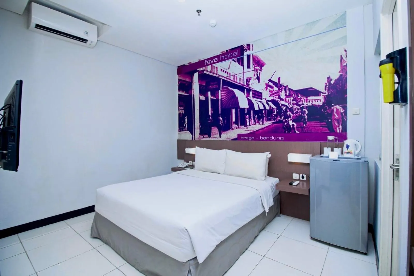 Bedroom, Bed in favehotel Braga