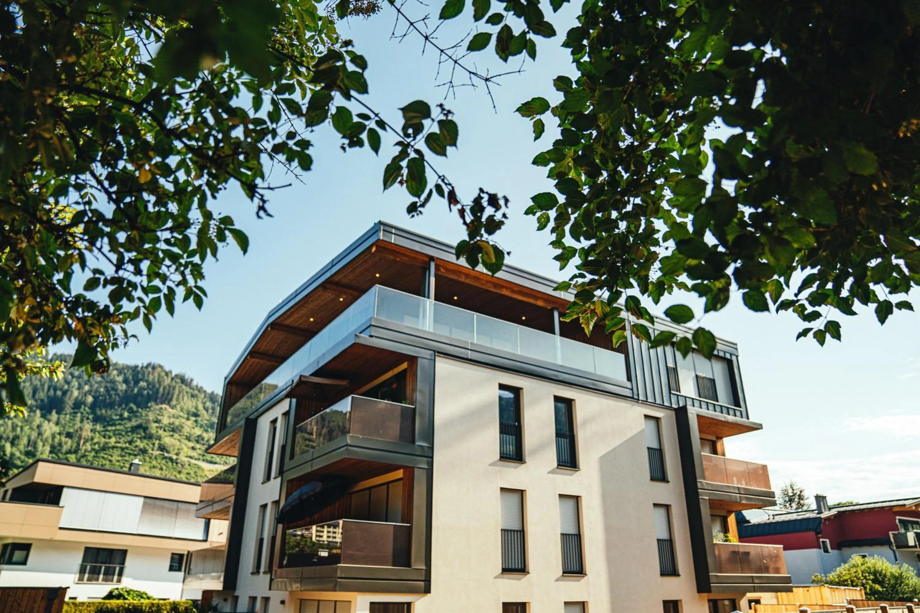 Property building in Deluxe Appartement Berglust