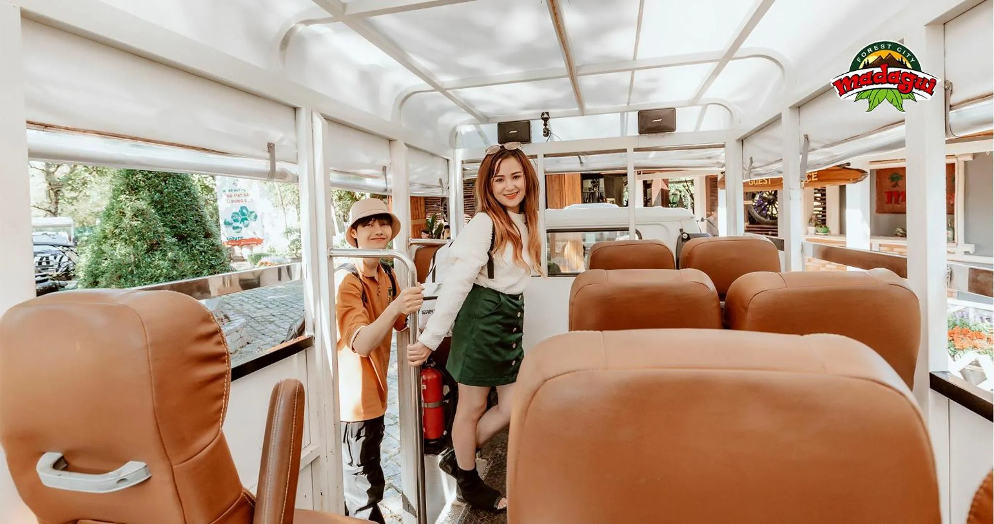 shuttle in Madagui Forest City