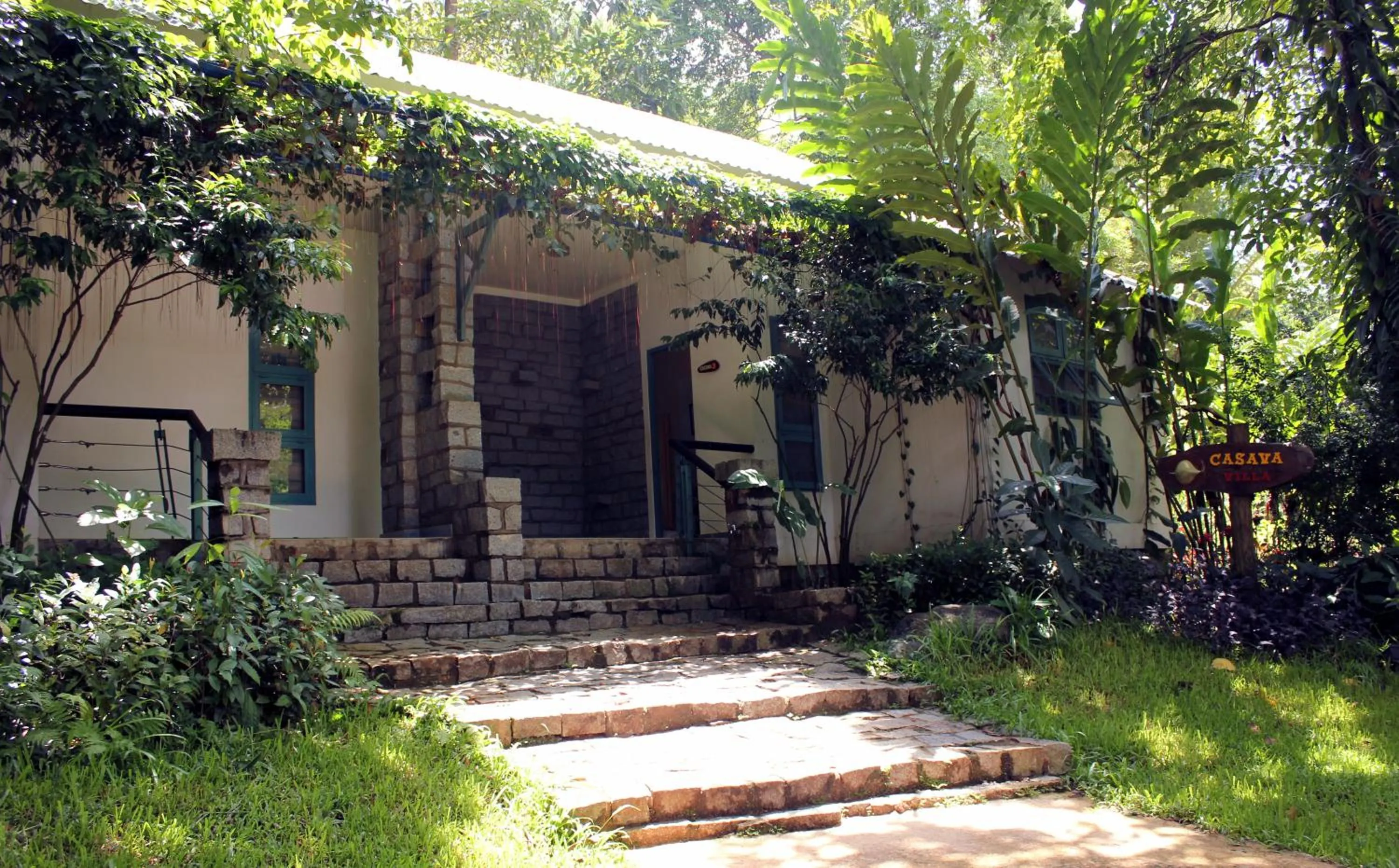 Garden view in Madagui Forest City