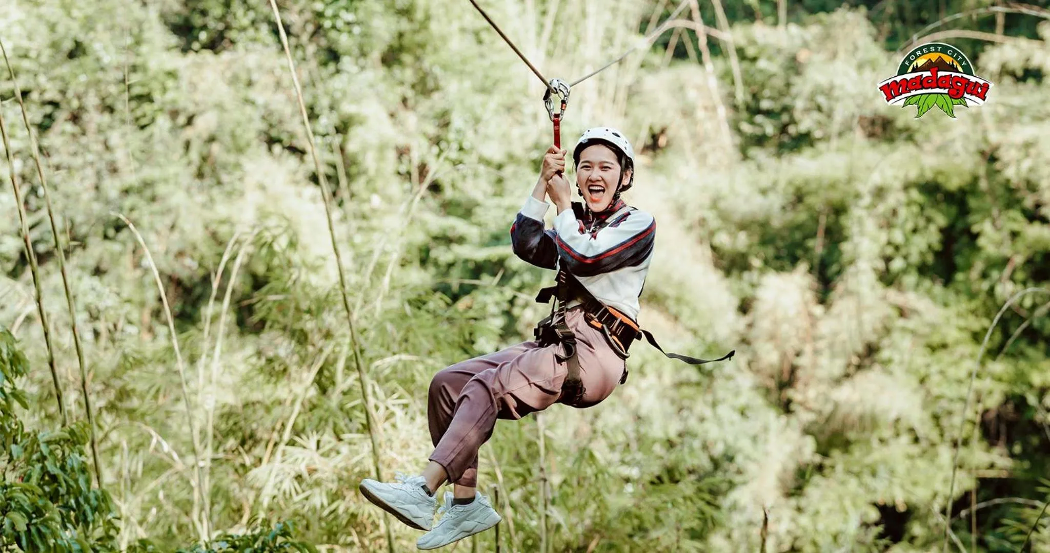 Natural landscape in Madagui Forest City