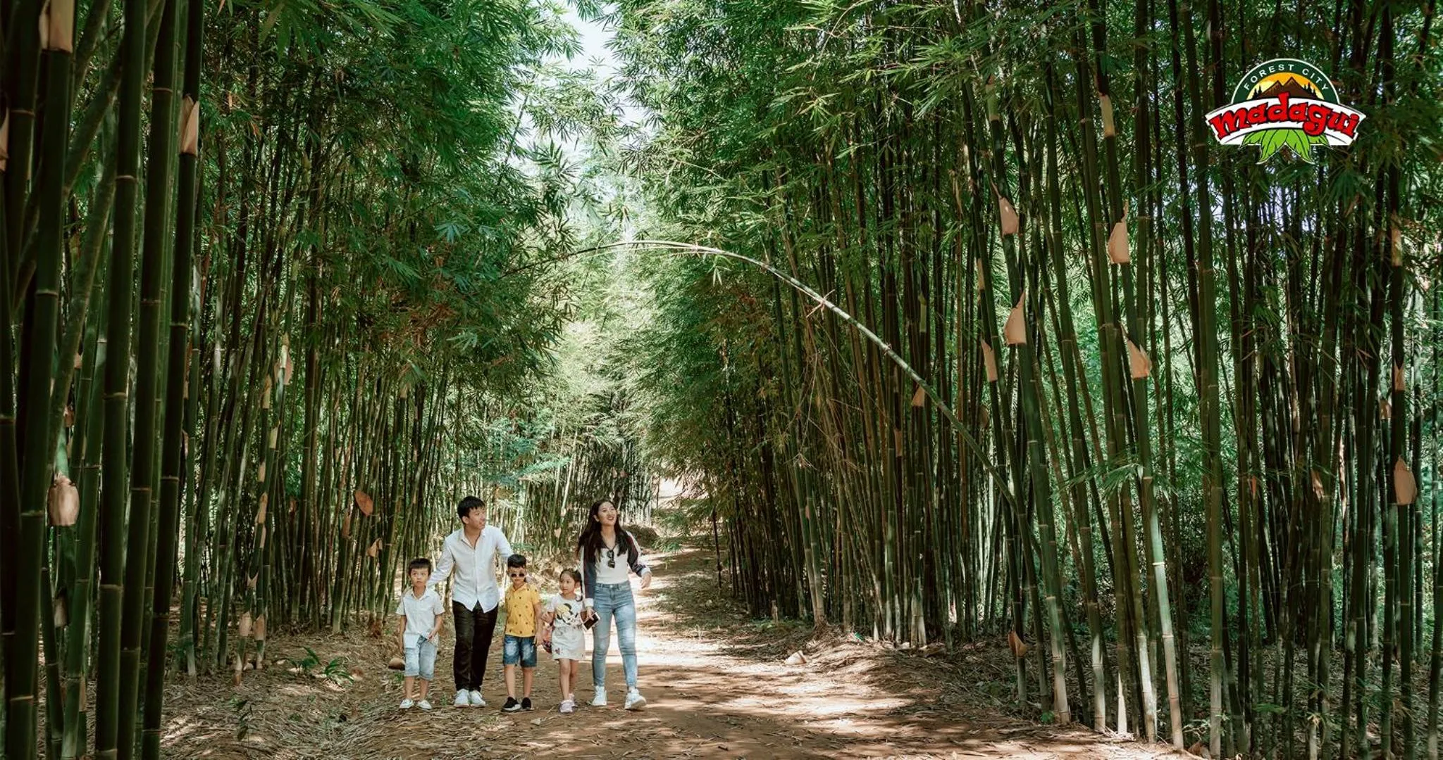 Natural landscape in Madagui Forest City