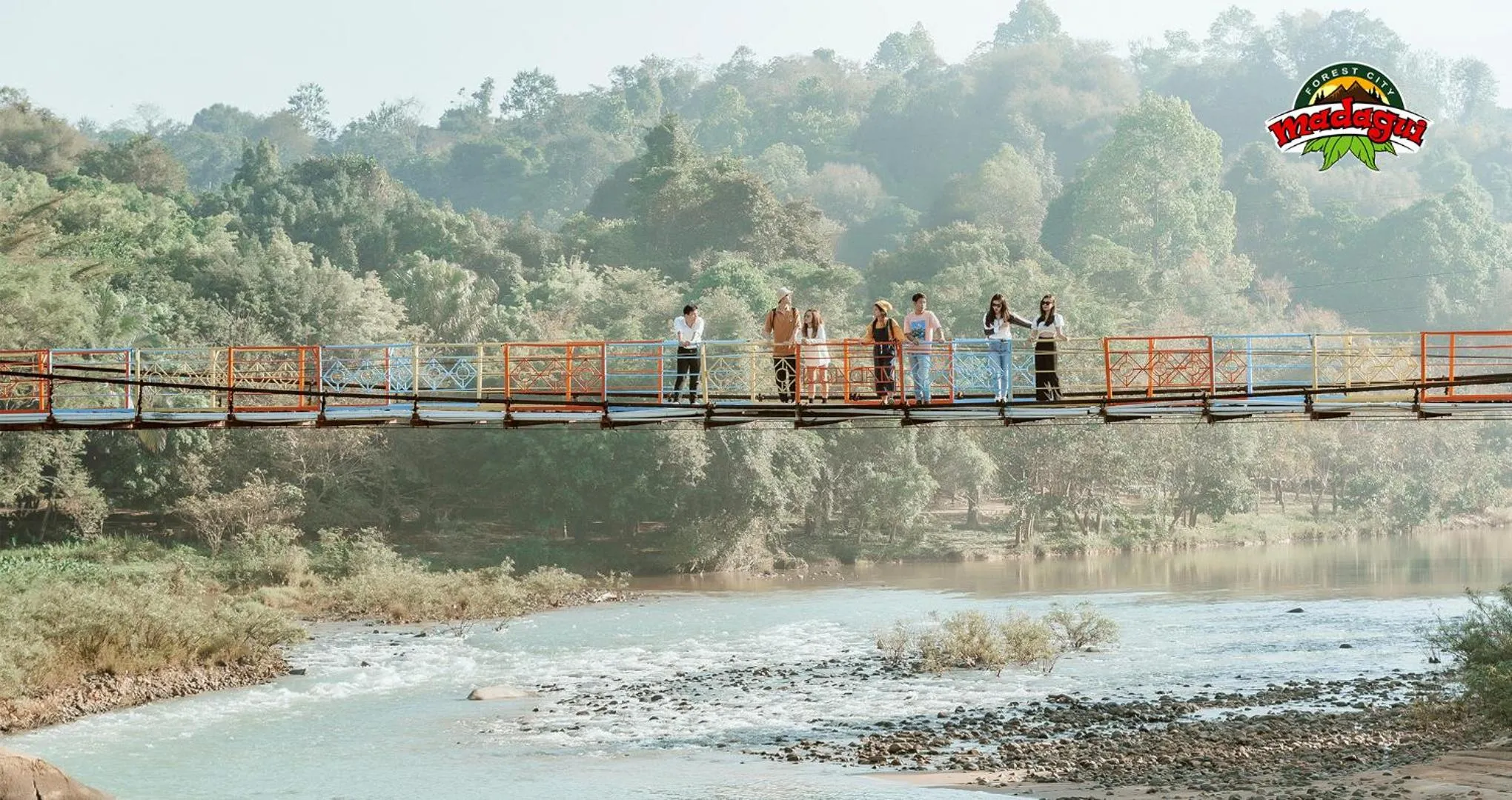 Natural landscape in Madagui Forest City