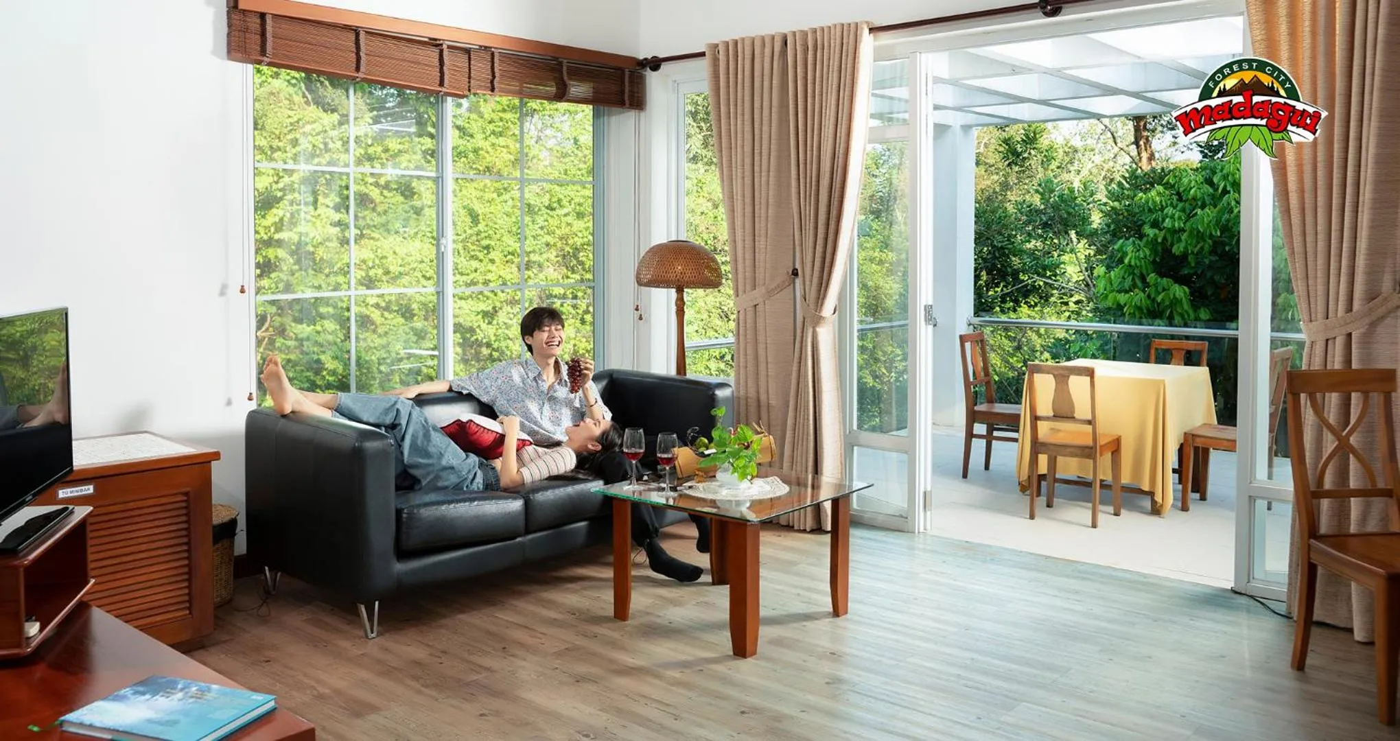 Living room in Madagui Forest City