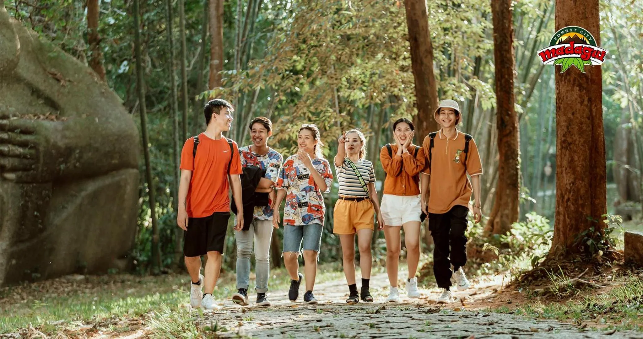 Natural landscape in Madagui Forest City