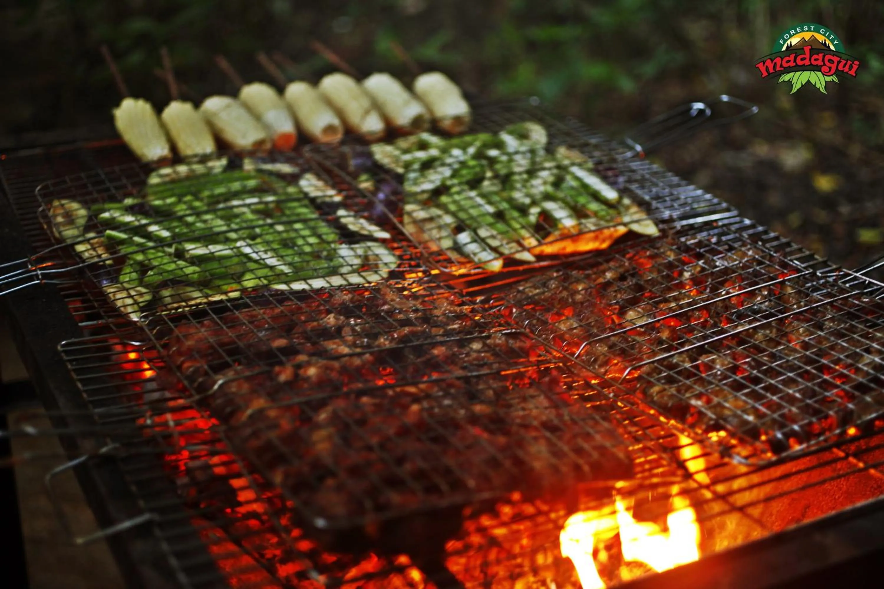 Food close-up in Madagui Forest City