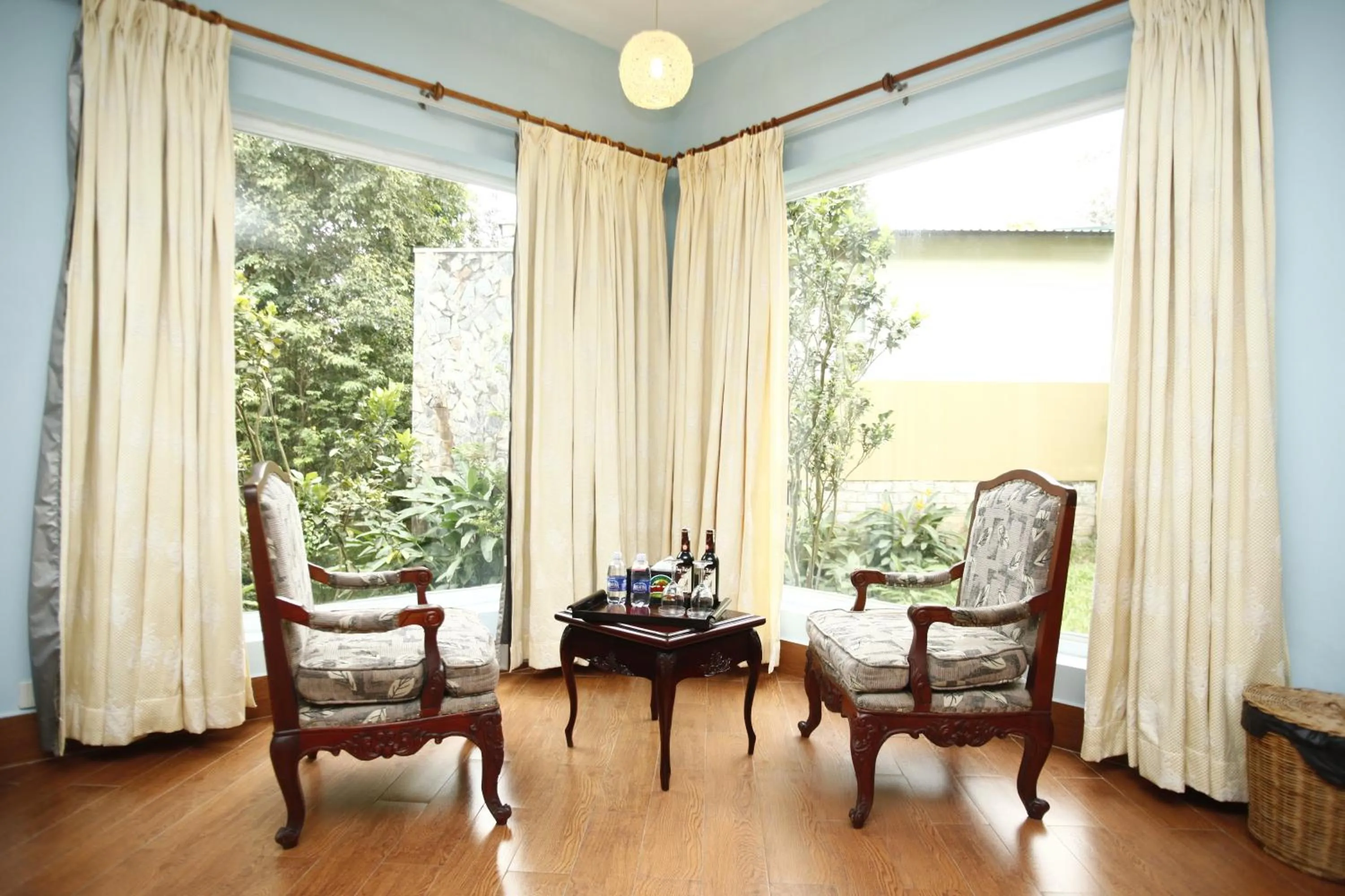 Seating area in Madagui Forest City