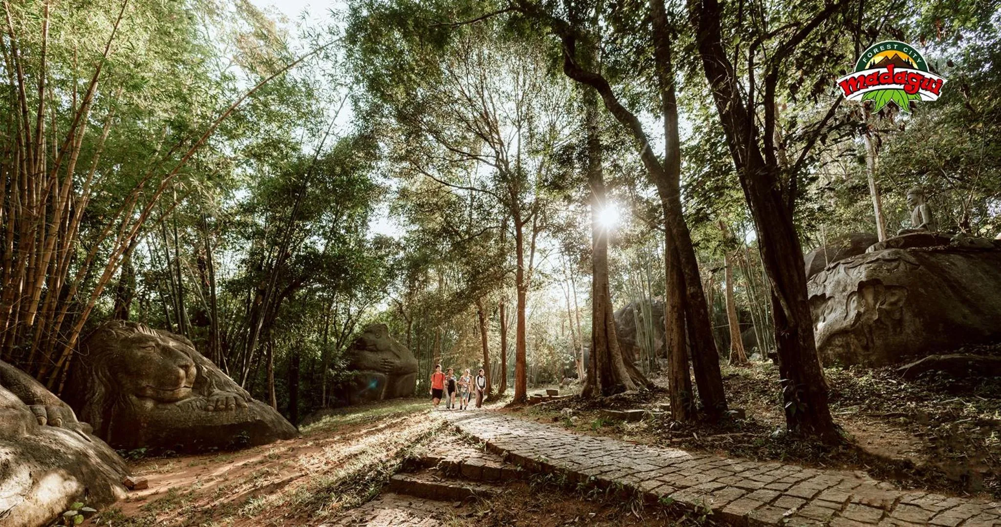 Natural landscape in Madagui Forest City