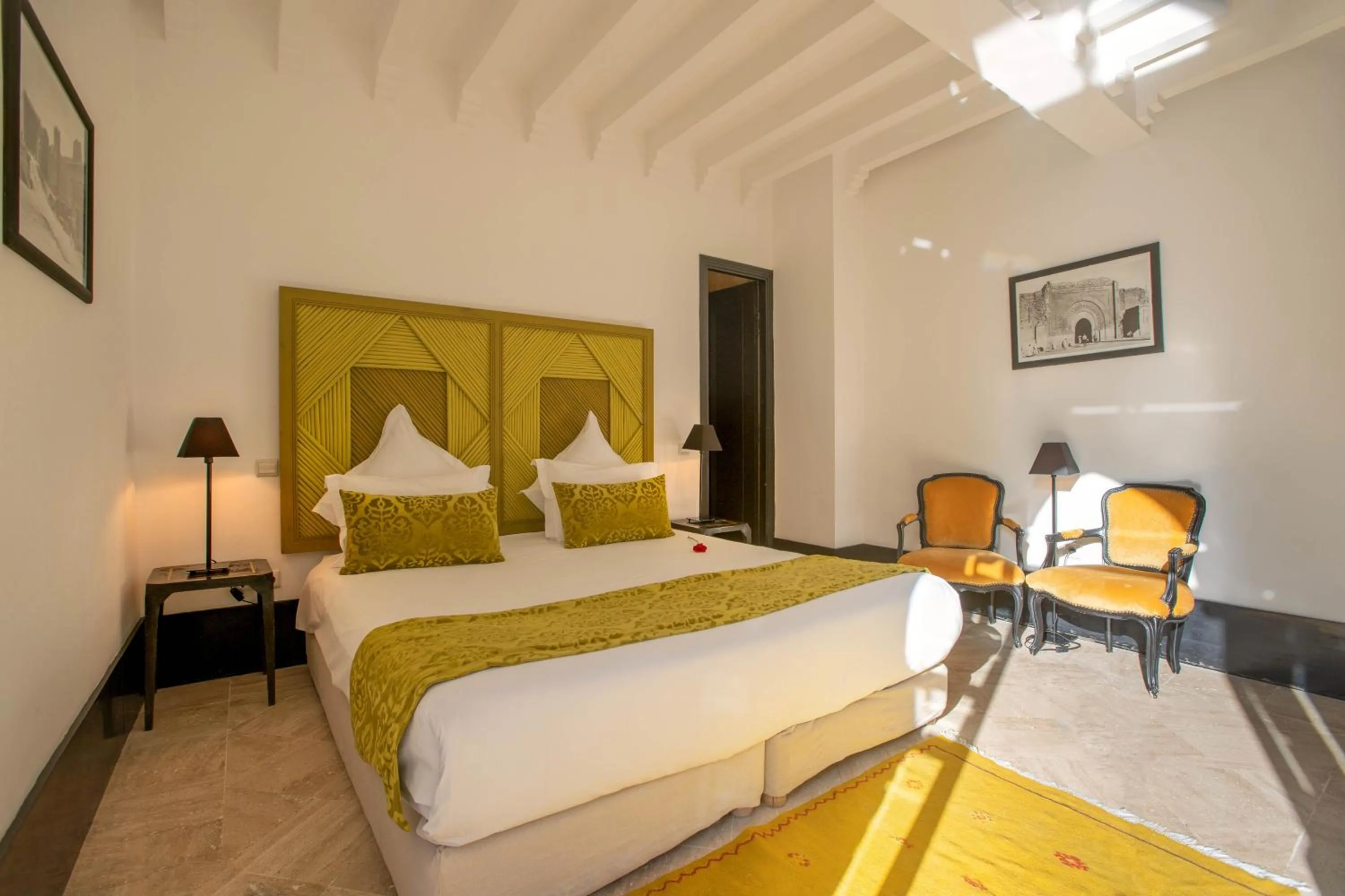 Bed in Riad & Spa Azzouz