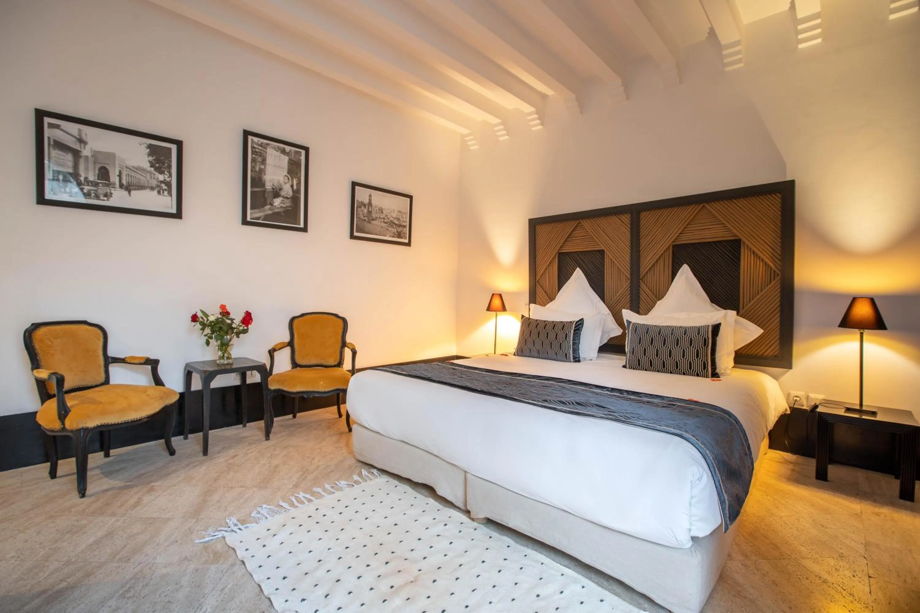 Bed in Riad & Spa Azzouz