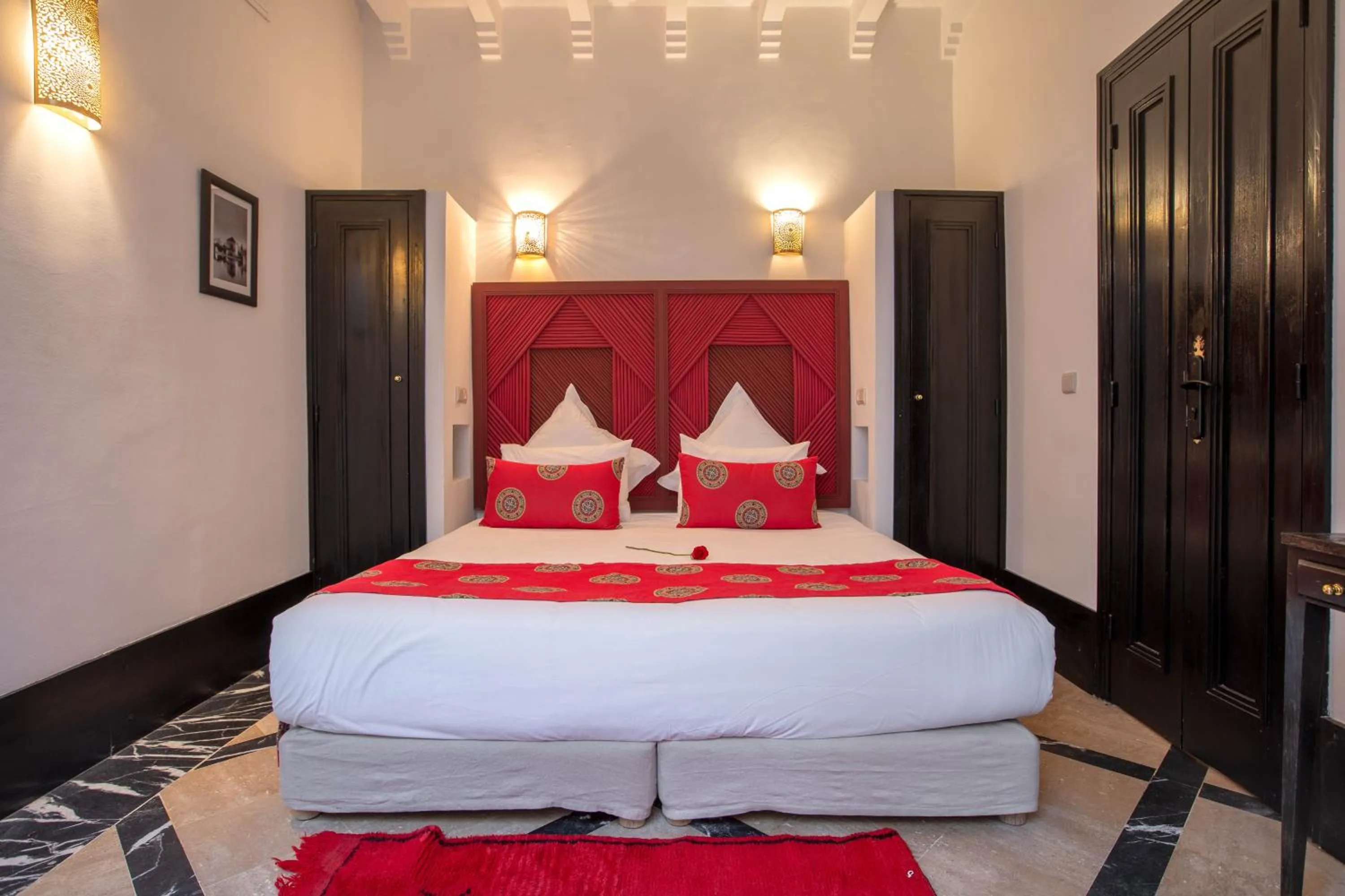 Bed in Riad & Spa Azzouz
