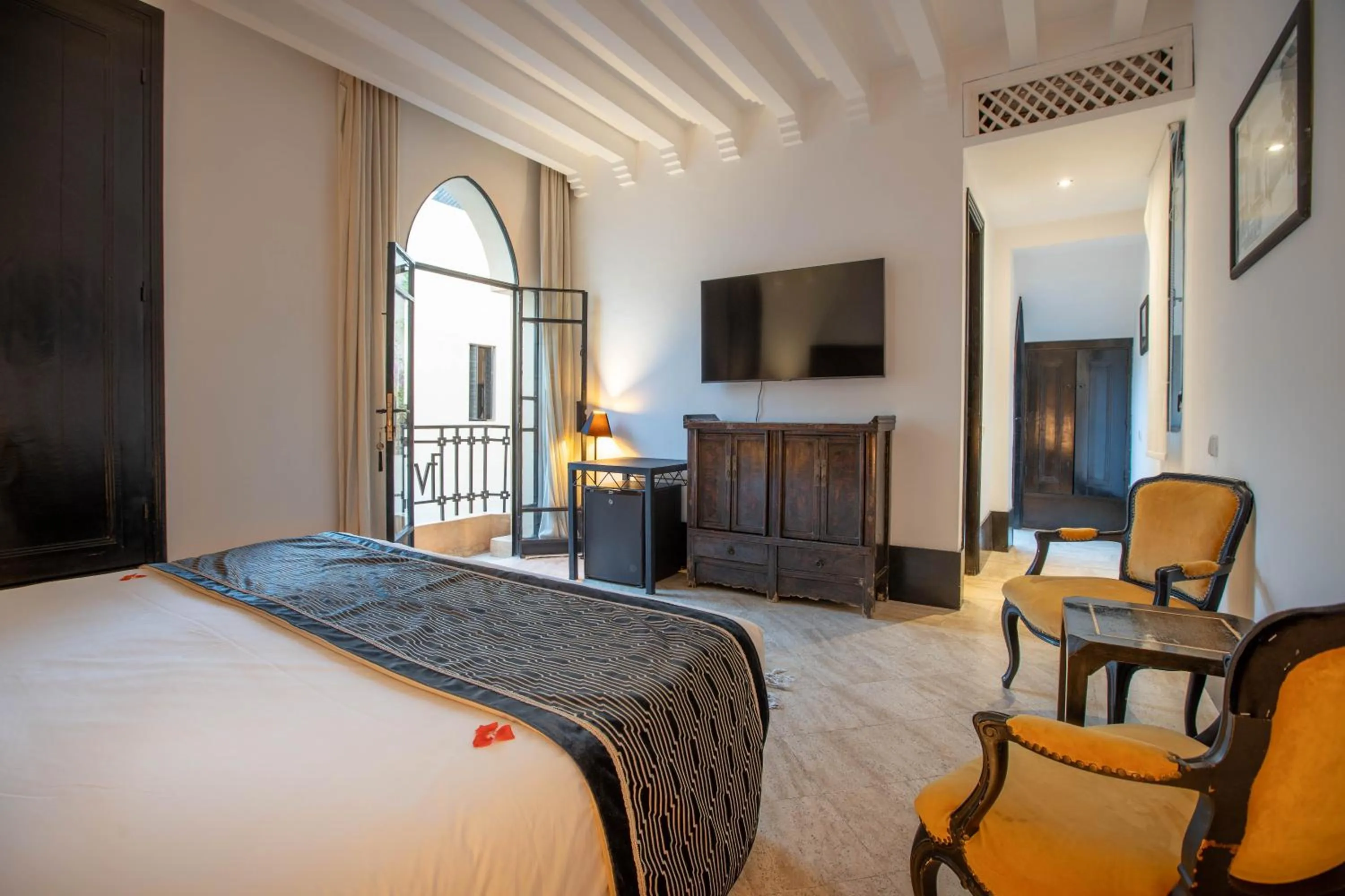 Bed in Riad & Spa Azzouz