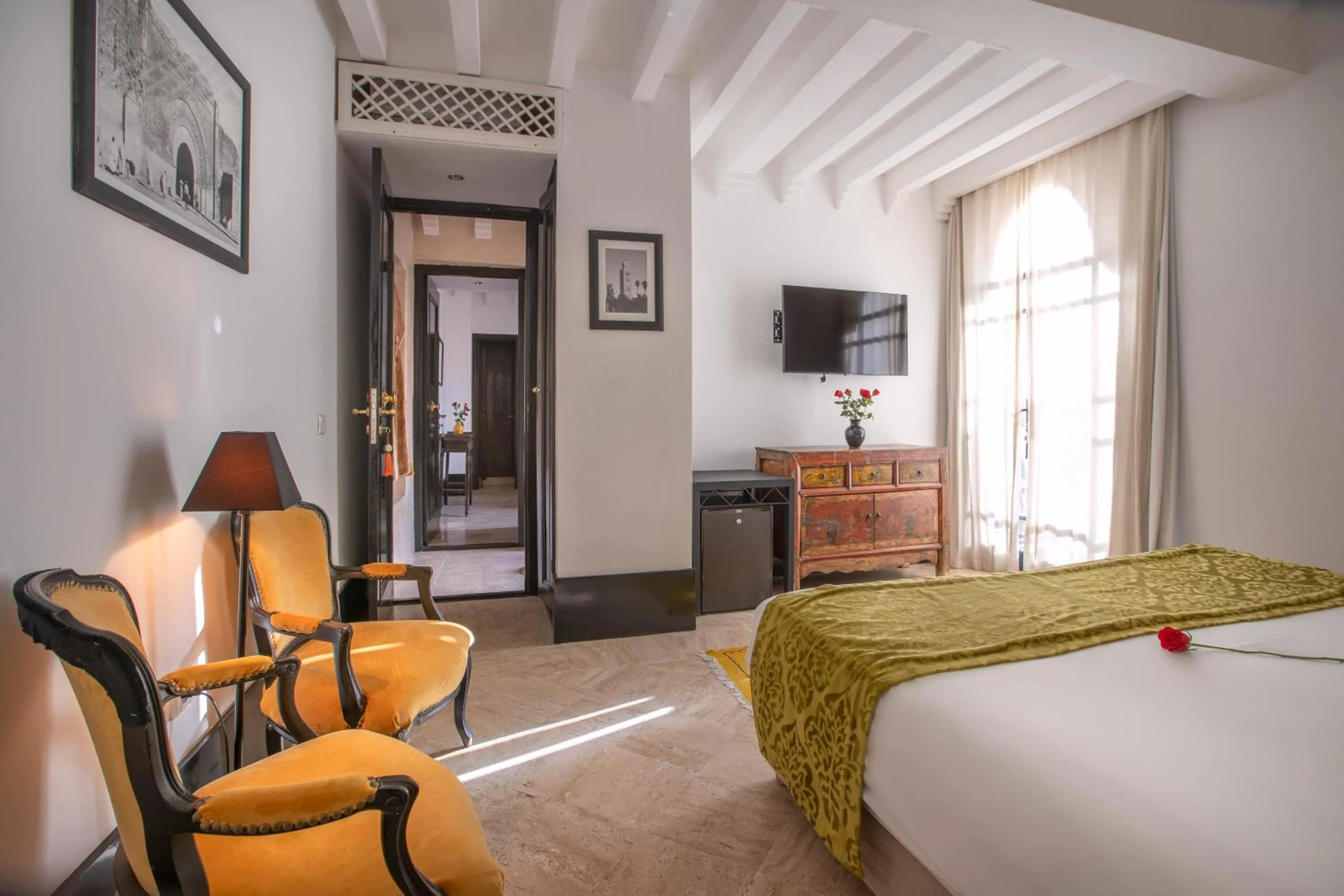 Bed in Riad & Spa Azzouz