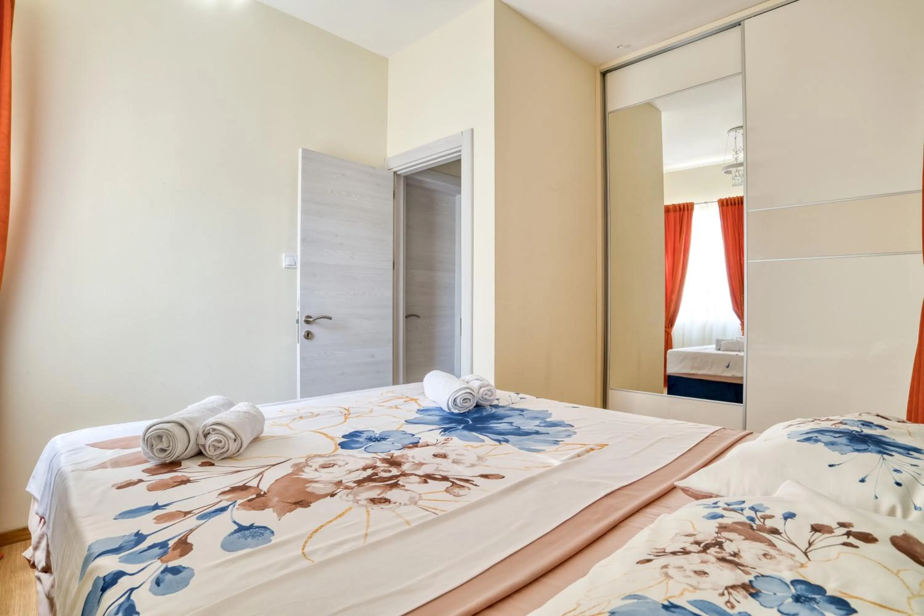 Bed in Apartments Elena