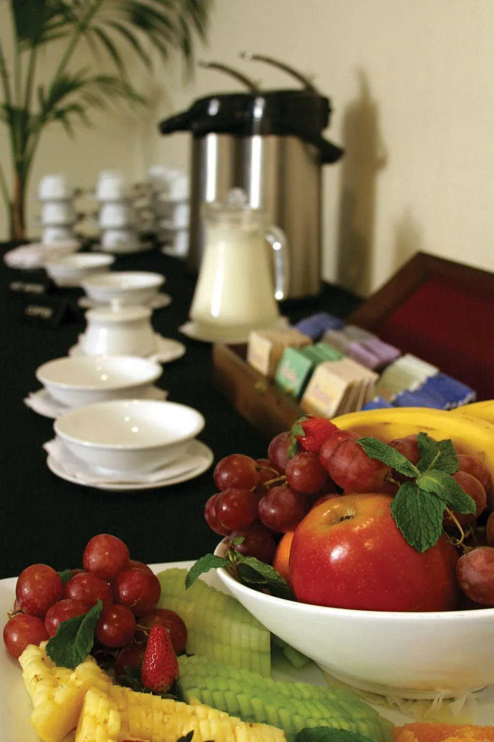 Breakfast in The Sands Hotel Hokianga