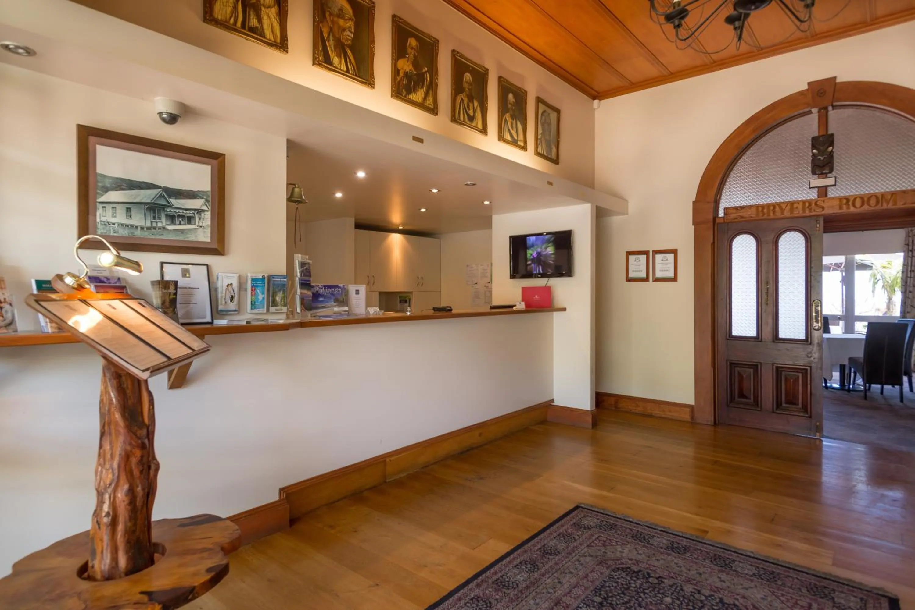 Lobby or reception in The Sands Hotel Hokianga
