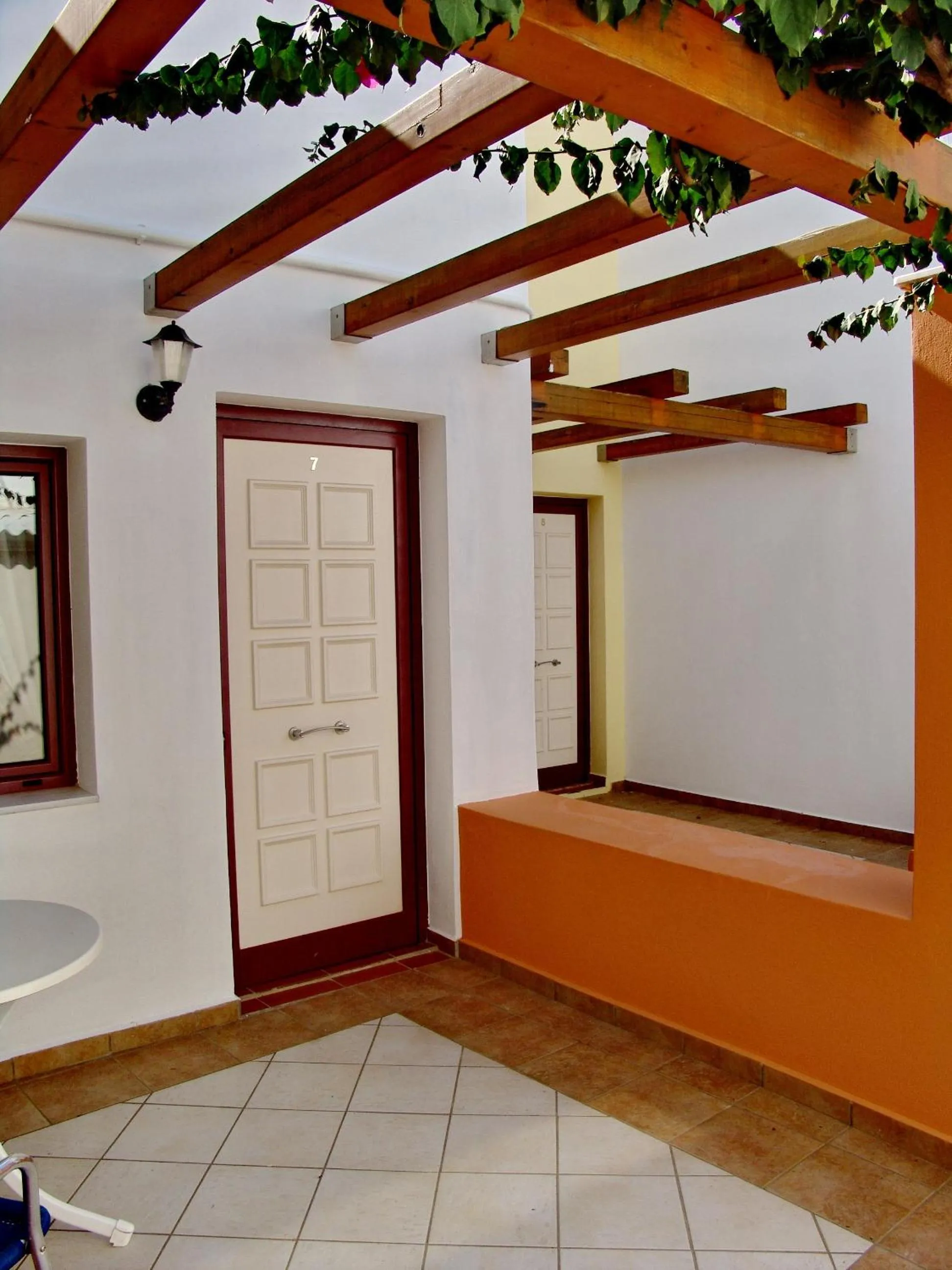 Balcony/Terrace in Irida Aparthotel Malia by Estia