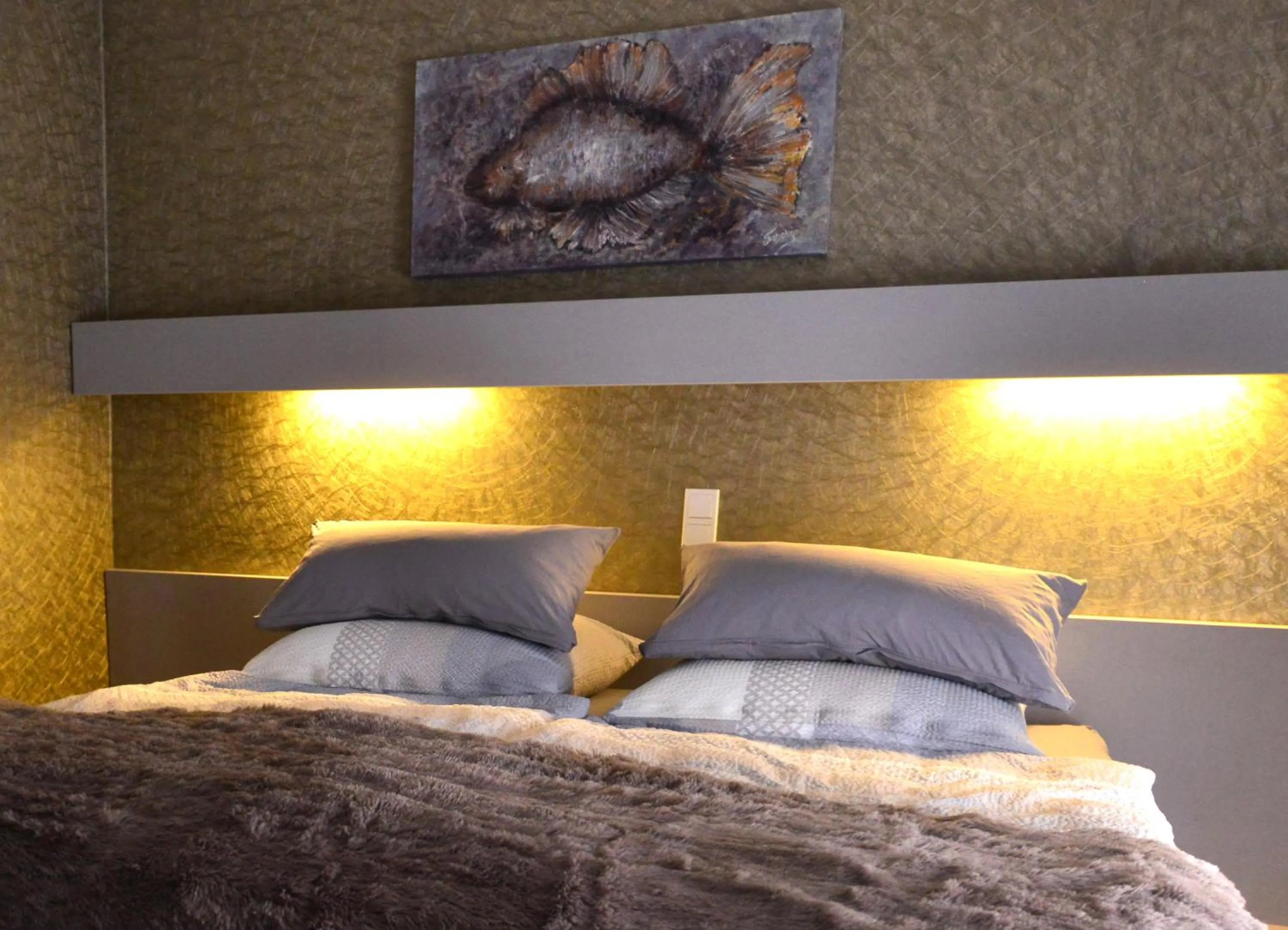 Bed in Aparthotel-Stadtallendorf