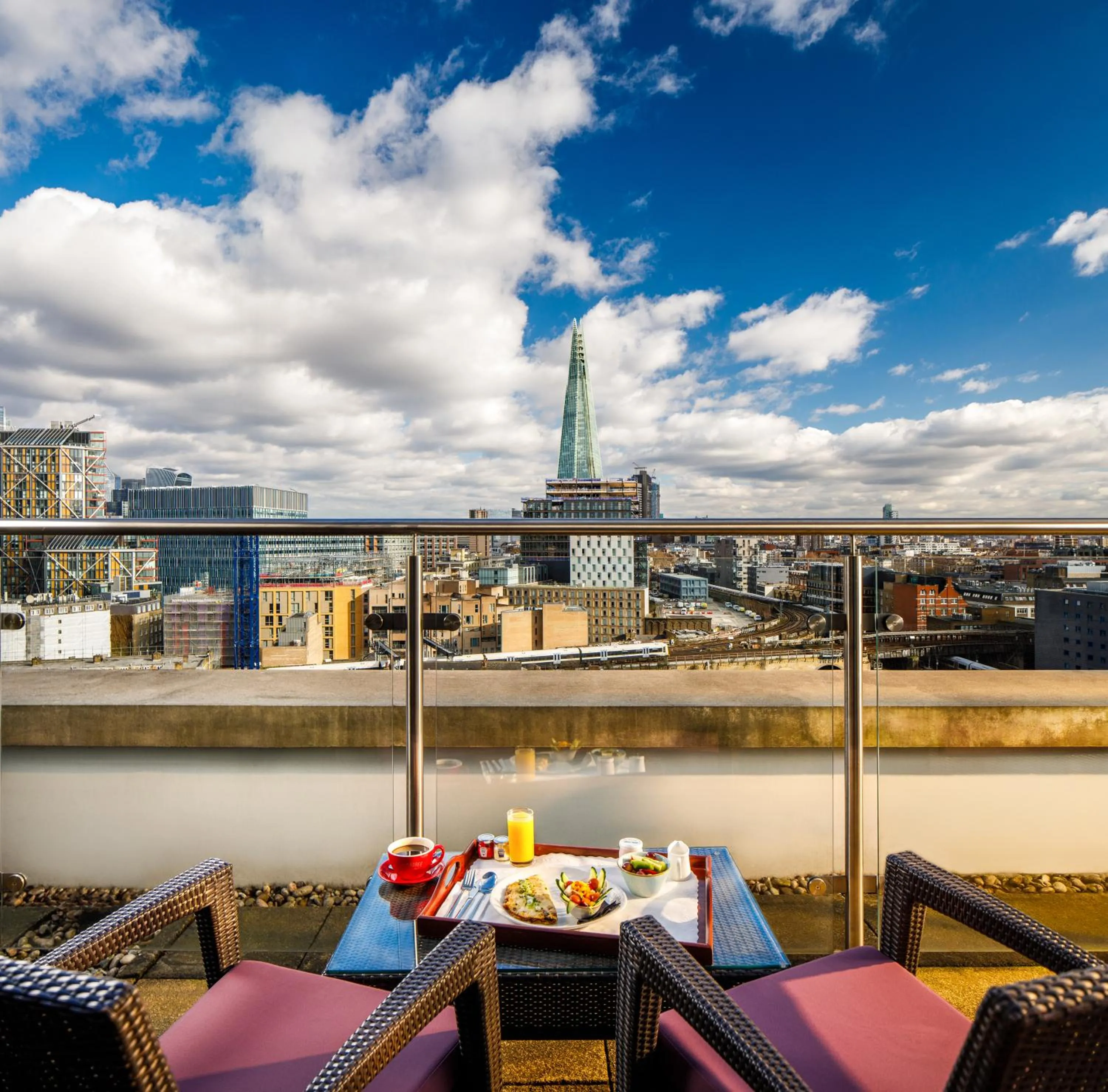 Balcony/Terrace in Novotel London Blackfriars
