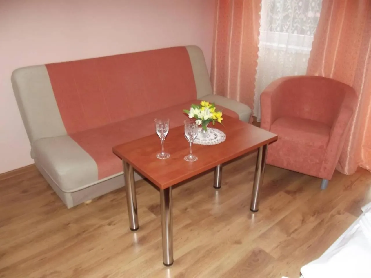 Seating area in Penzion Zornicka