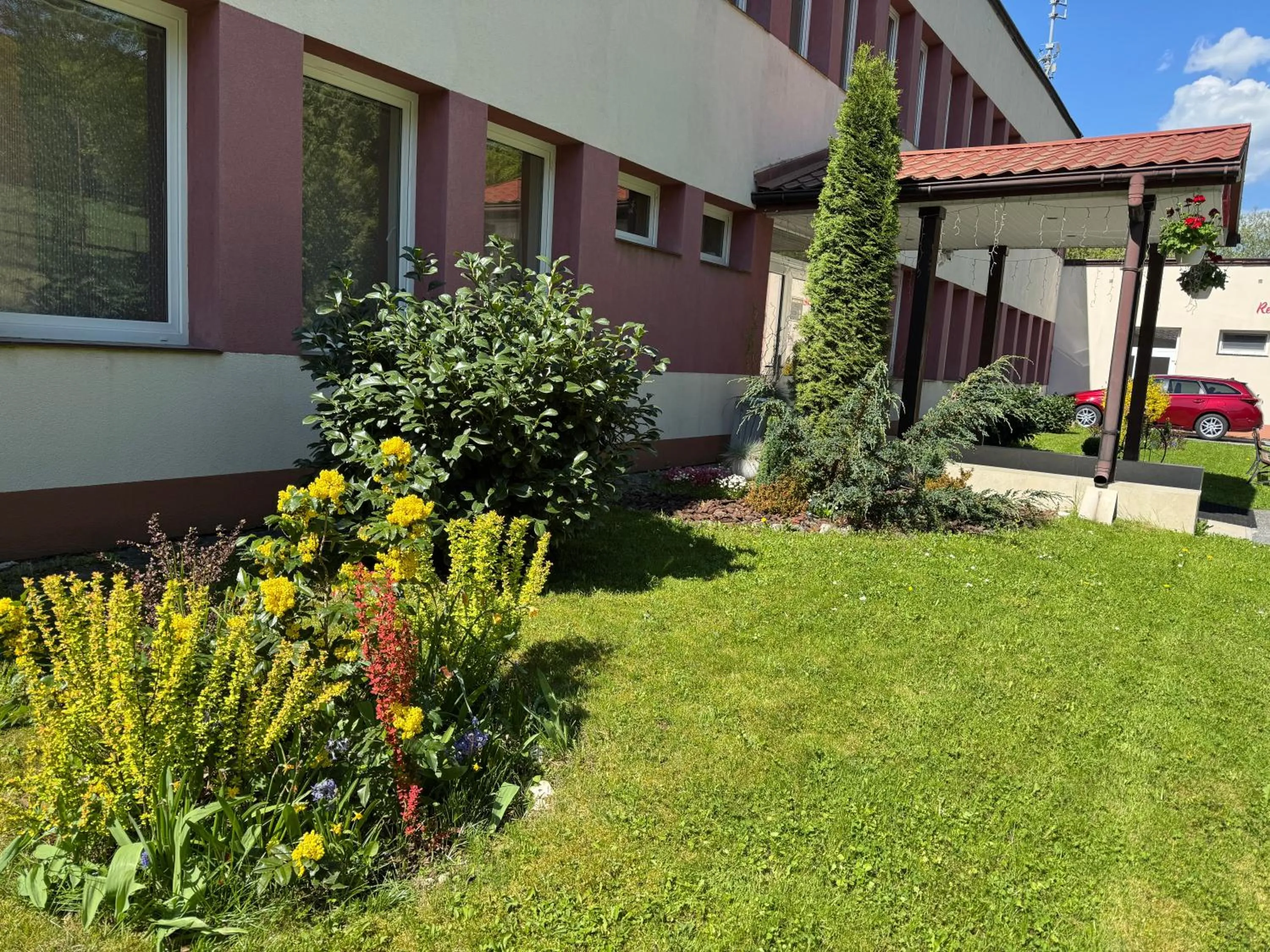 Garden in Penzion Zornicka