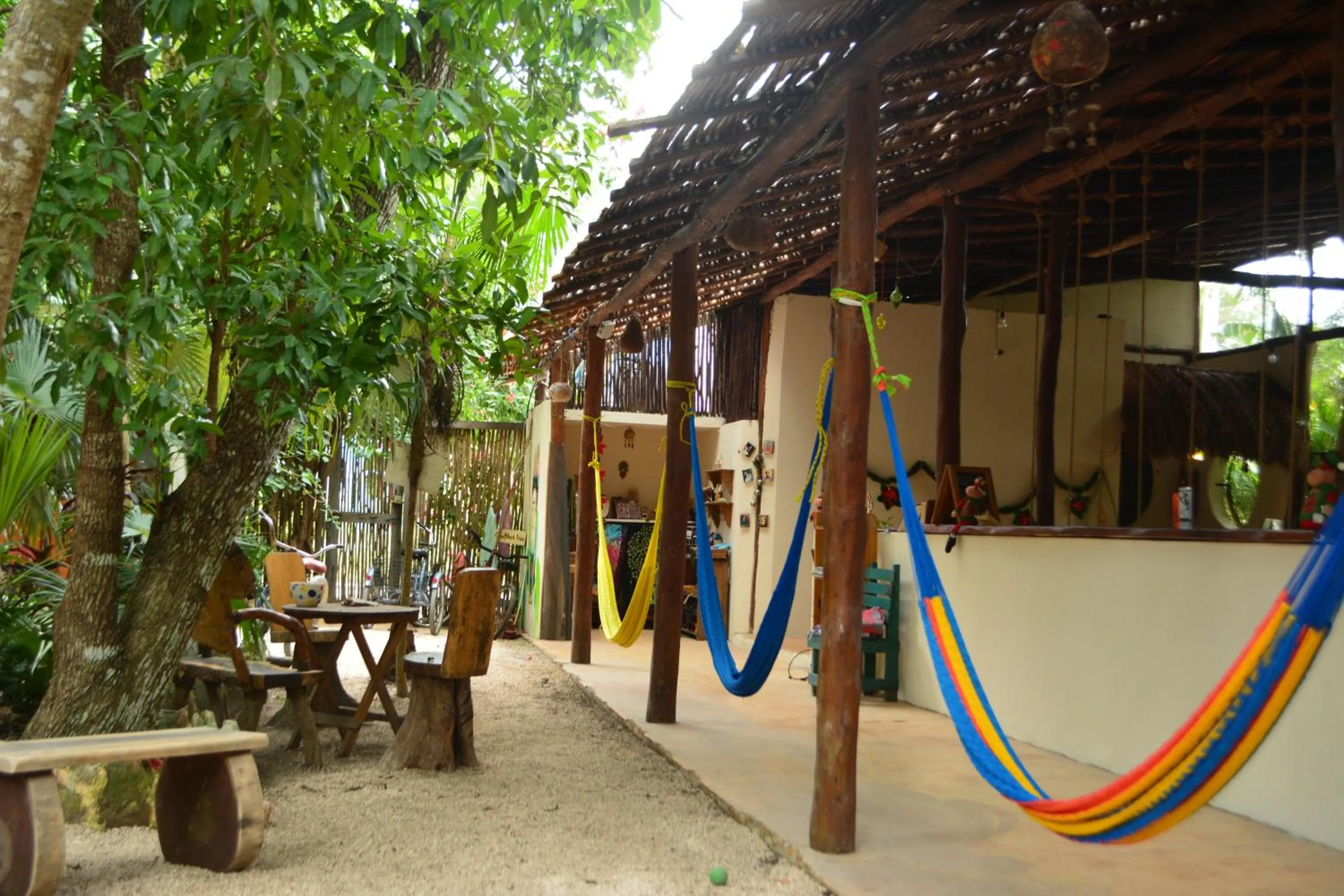 Property building in Hostal Mulut Tulum