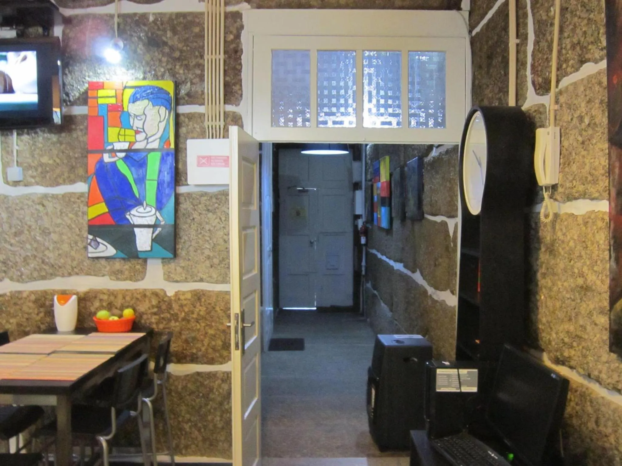 Living room in Hostel Prime Guimaraes