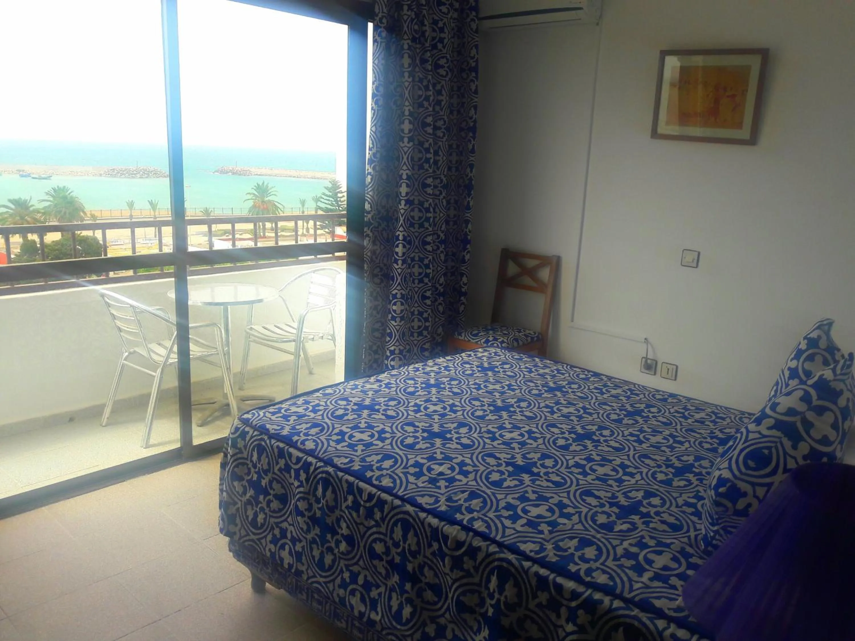 Sea view, Bed in Hotel Zelis