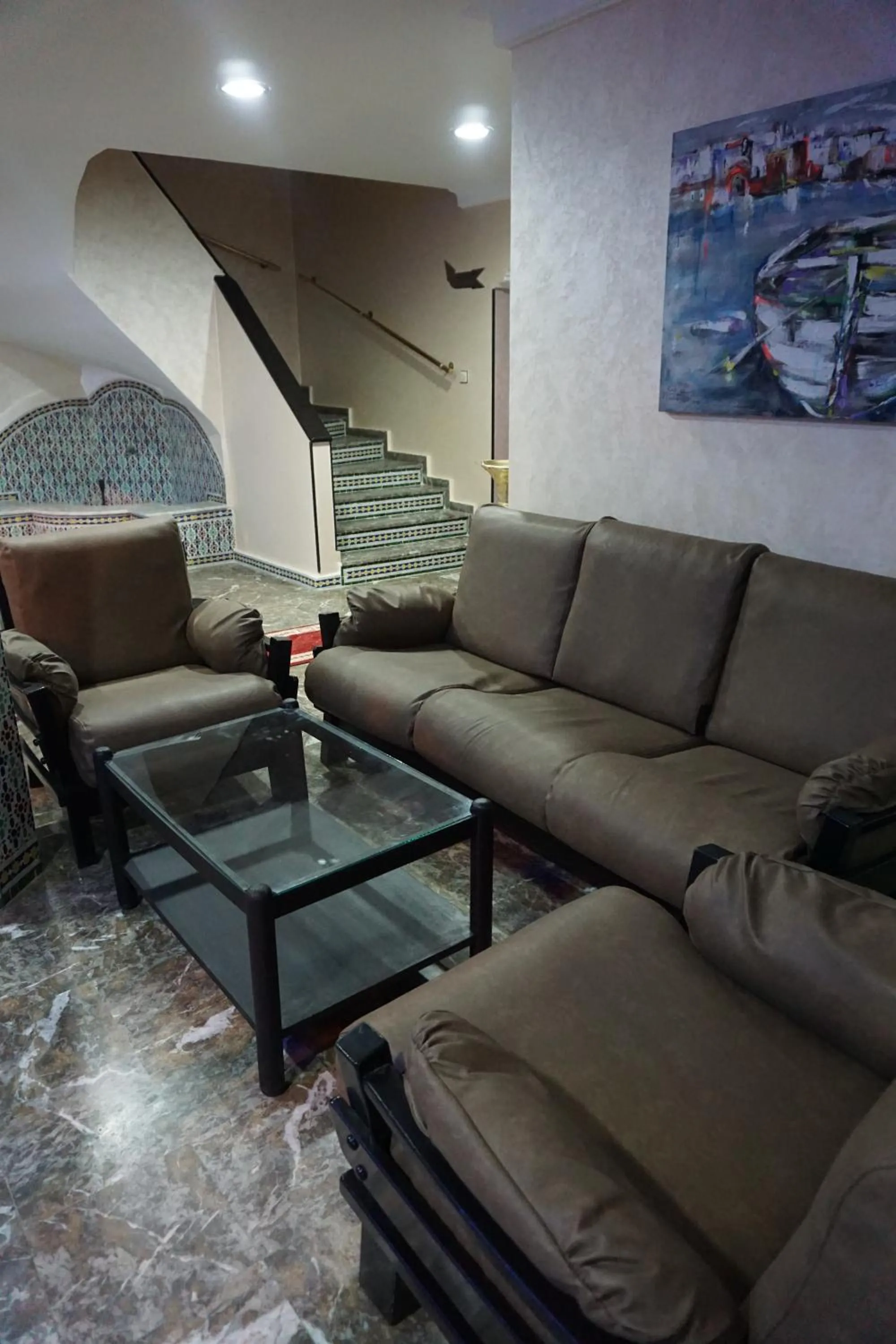 Communal lounge/ TV room in Hotel Zelis